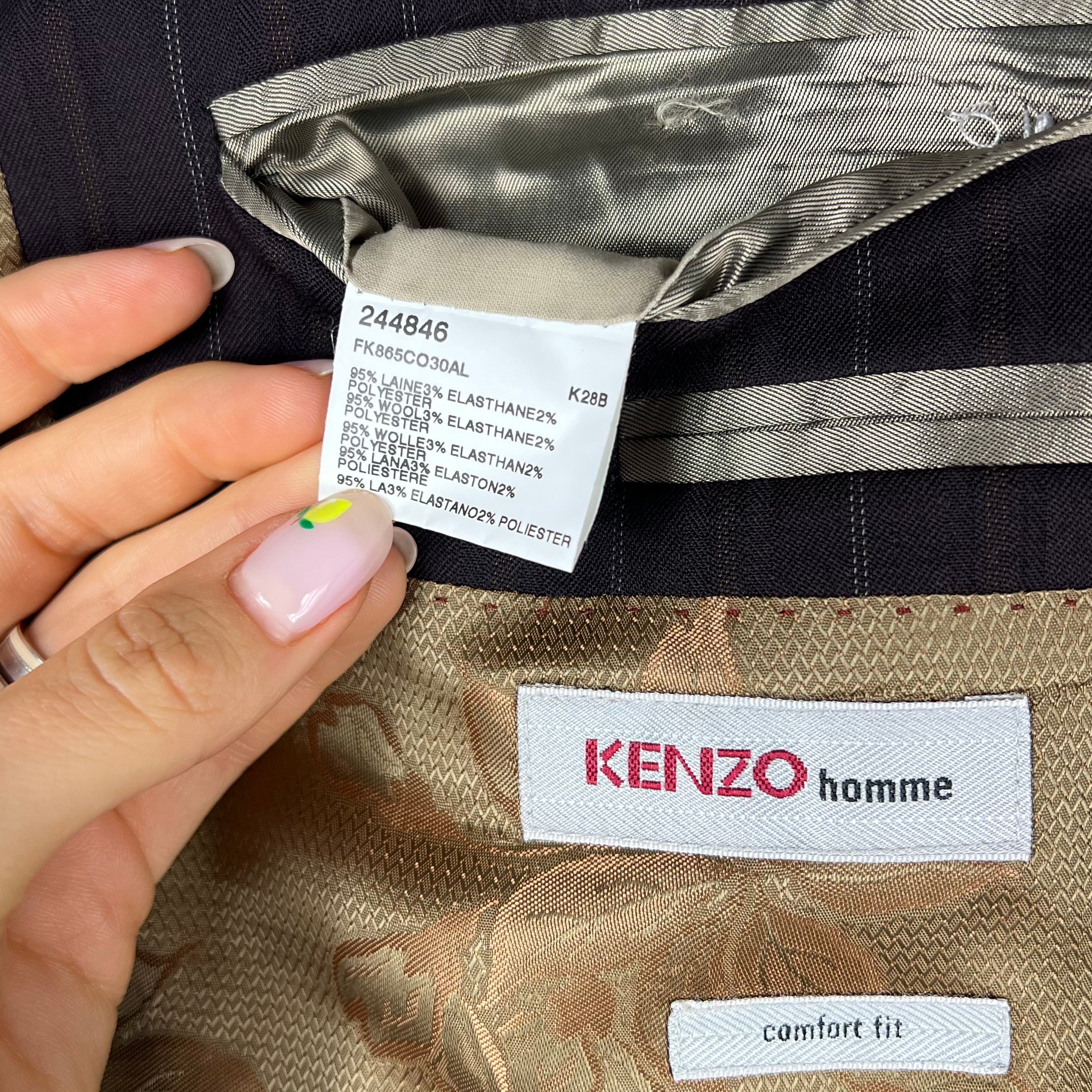 Costume violet Kenzo