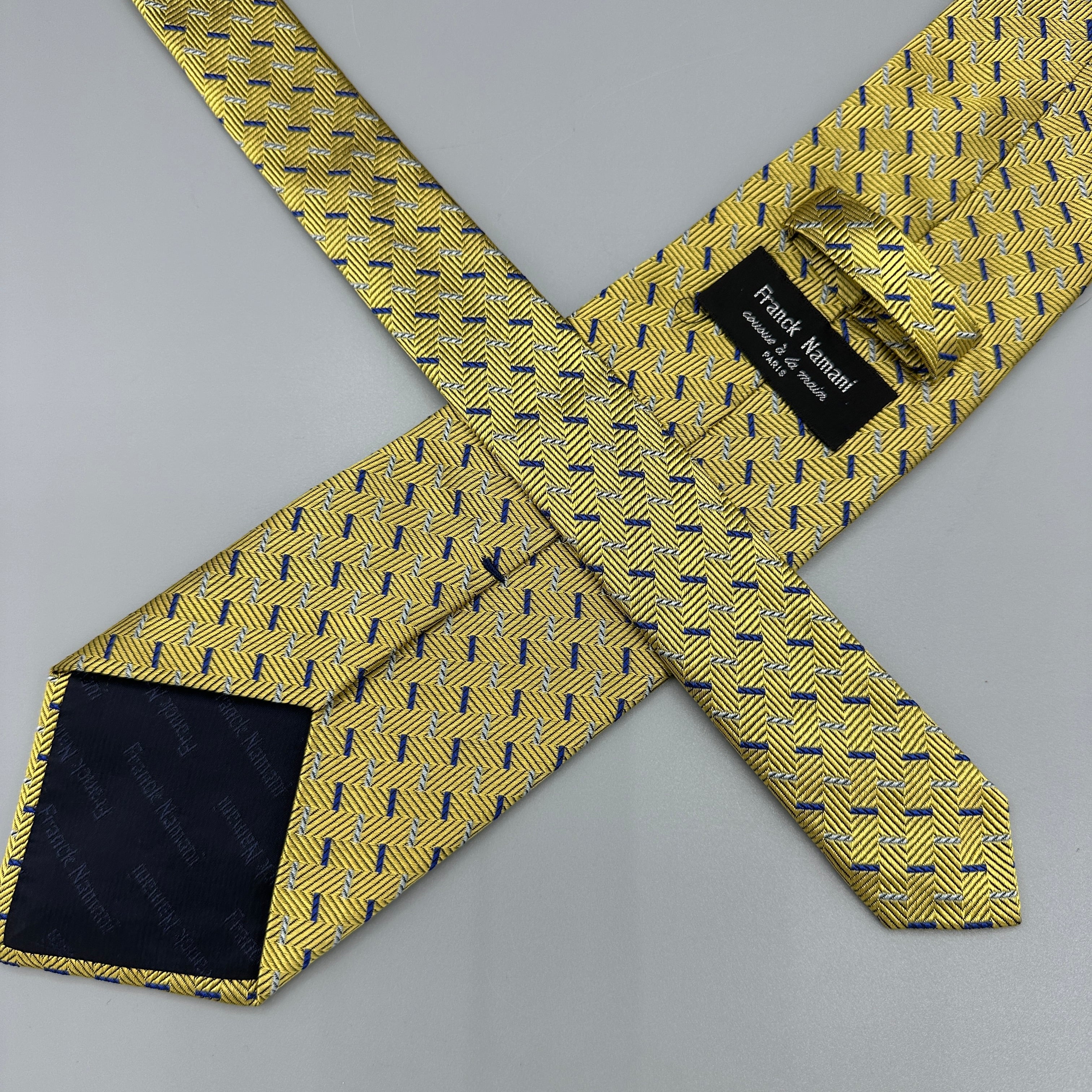 Cravate jaune Namani