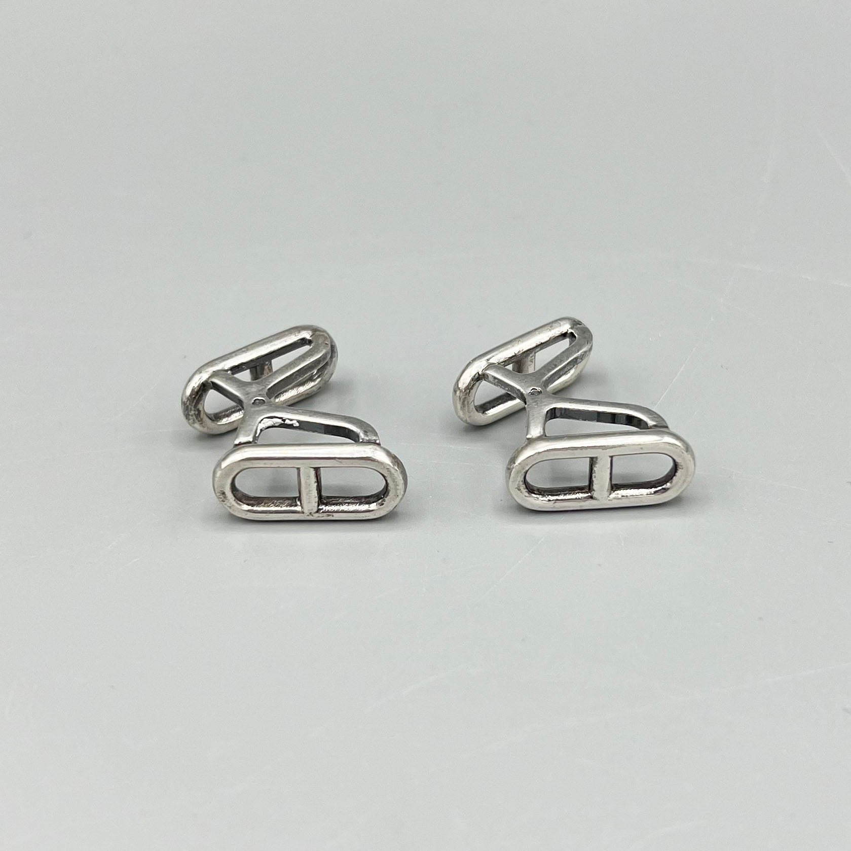 Boutons de manchette Chaîne d'Ancre Hermès