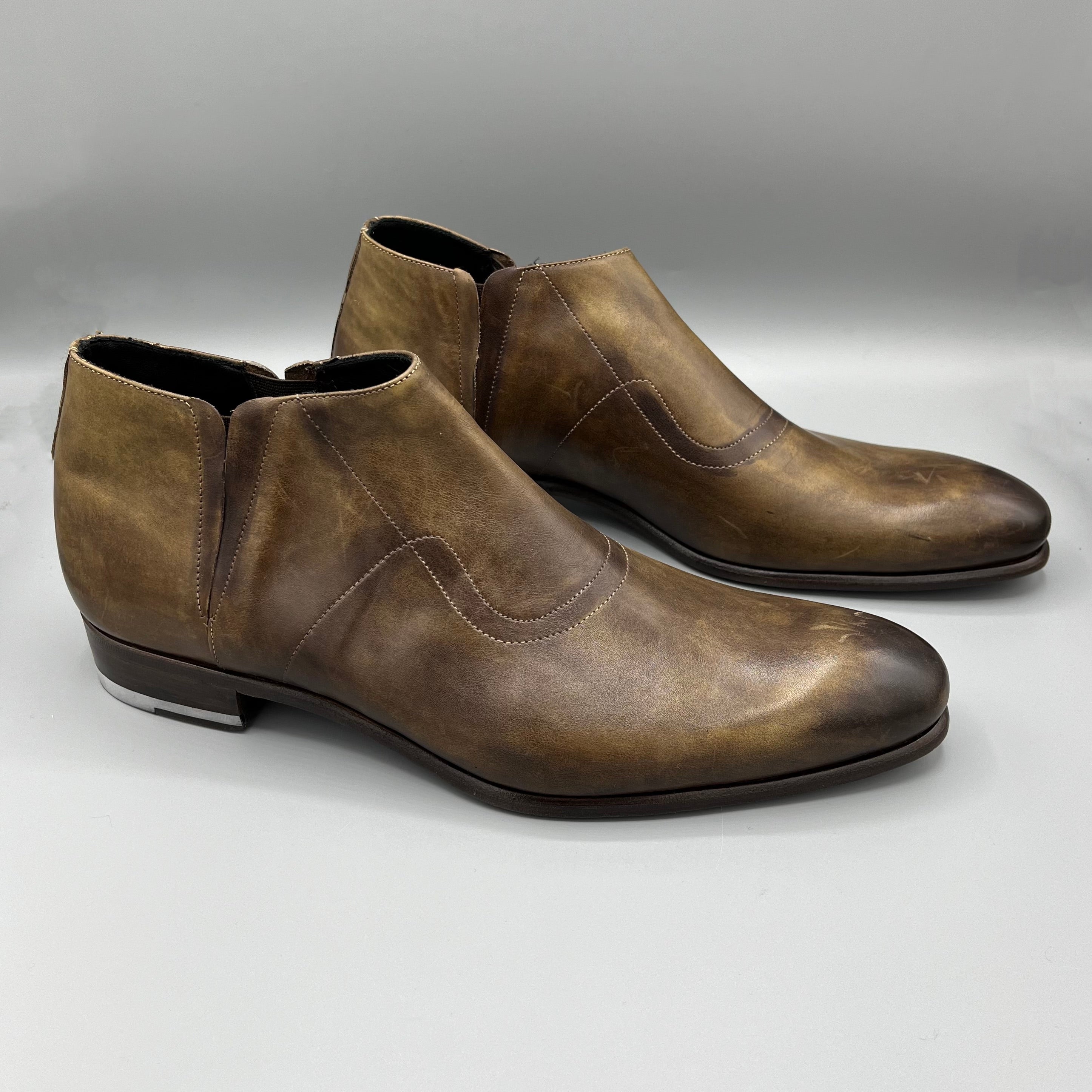 Boots marron Smalto