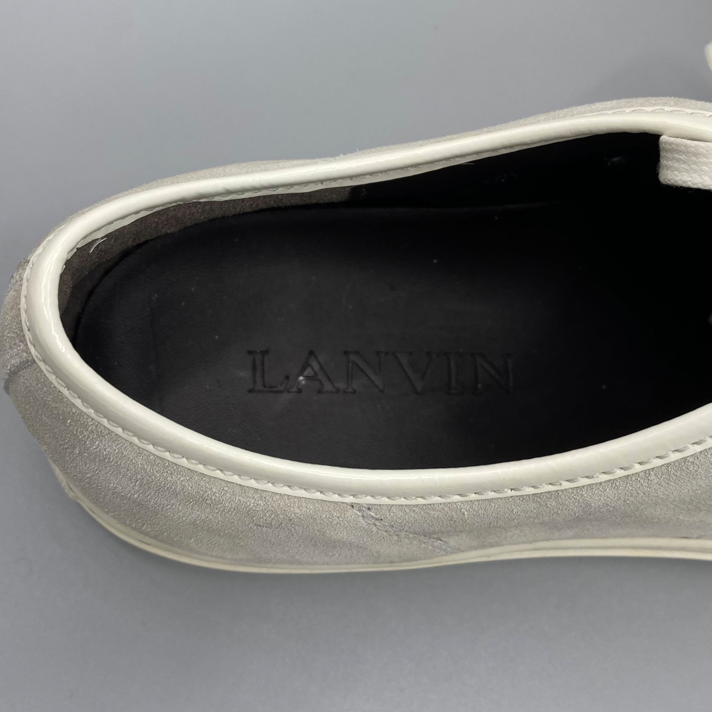 Basket en daim Lanvin