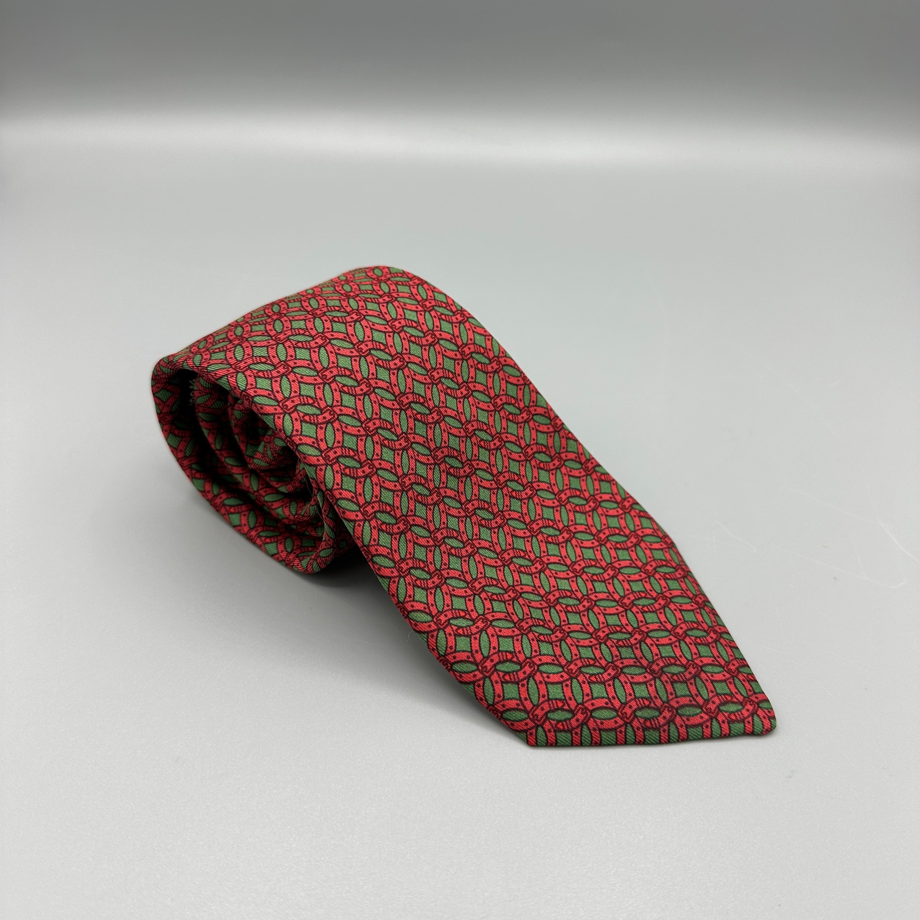 Cravate Hermès à motif