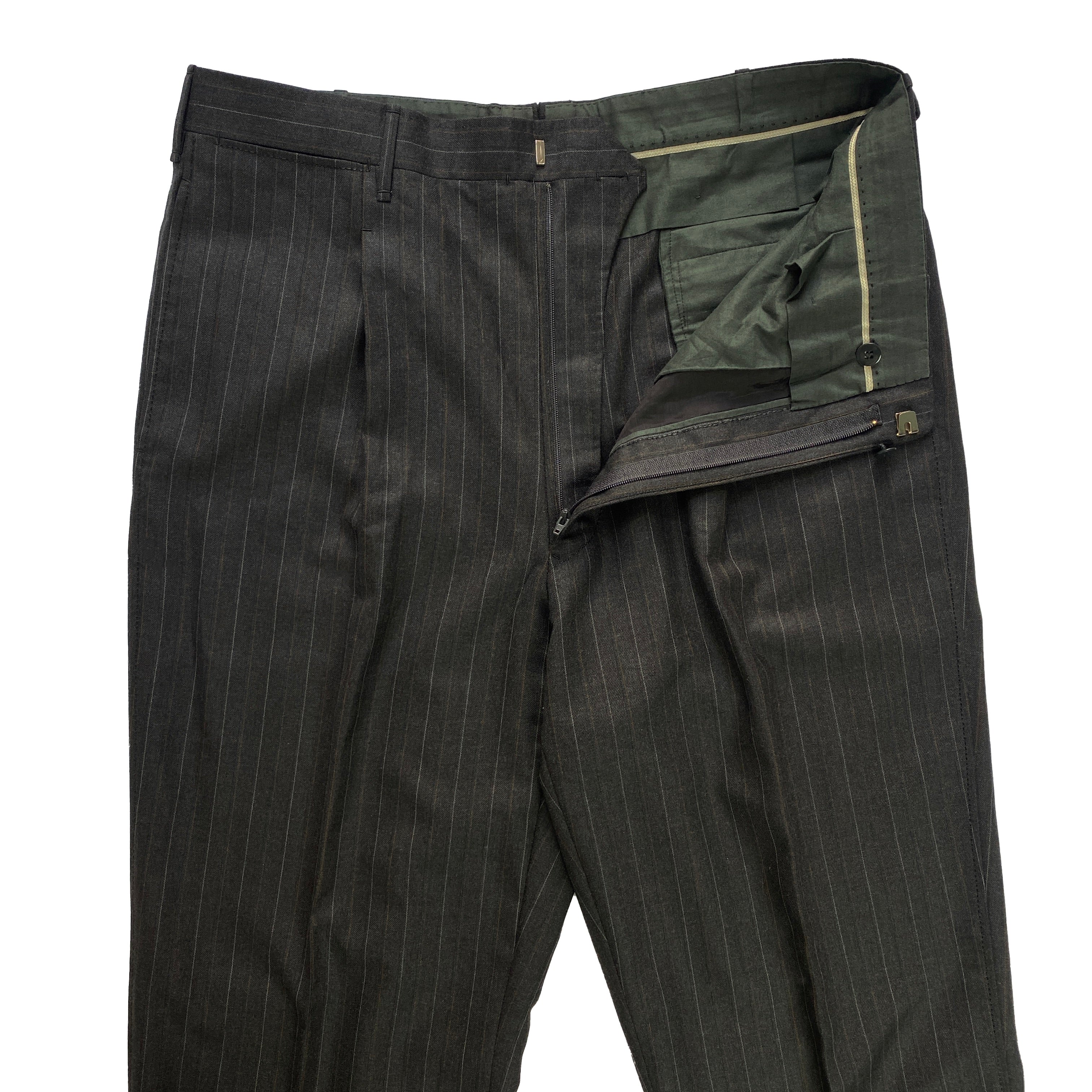 Costume gris à rayures Gaetano Aloisio