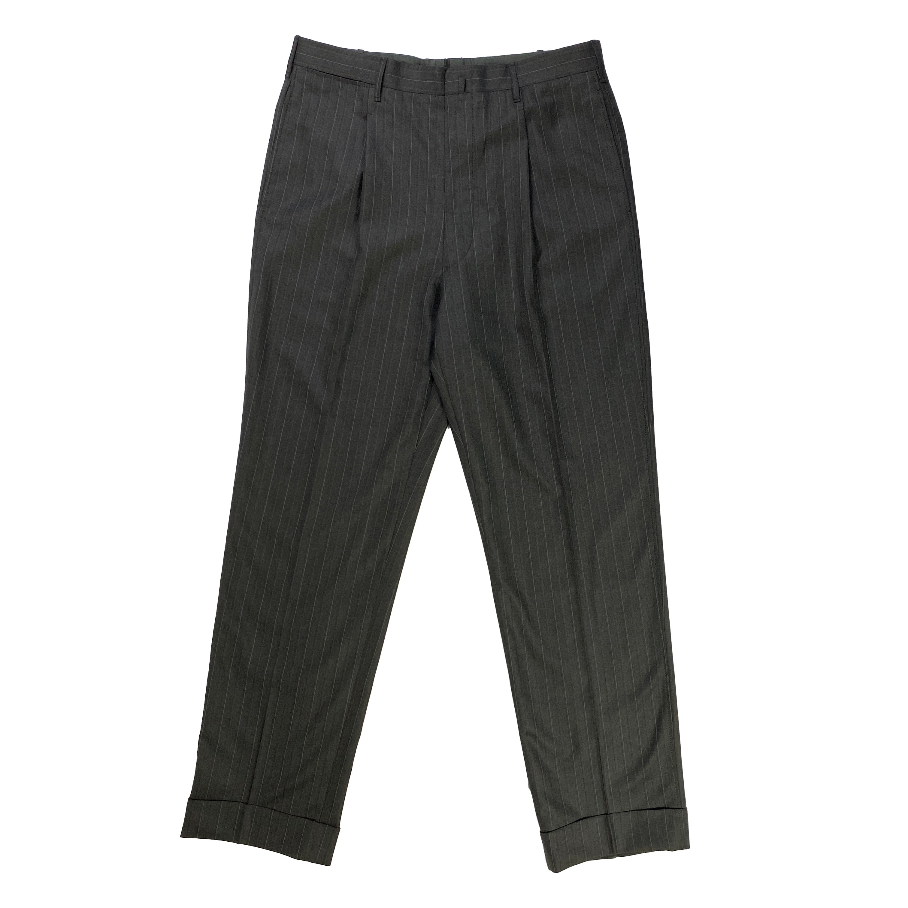 Costume gris à rayures Gaetano Aloisio