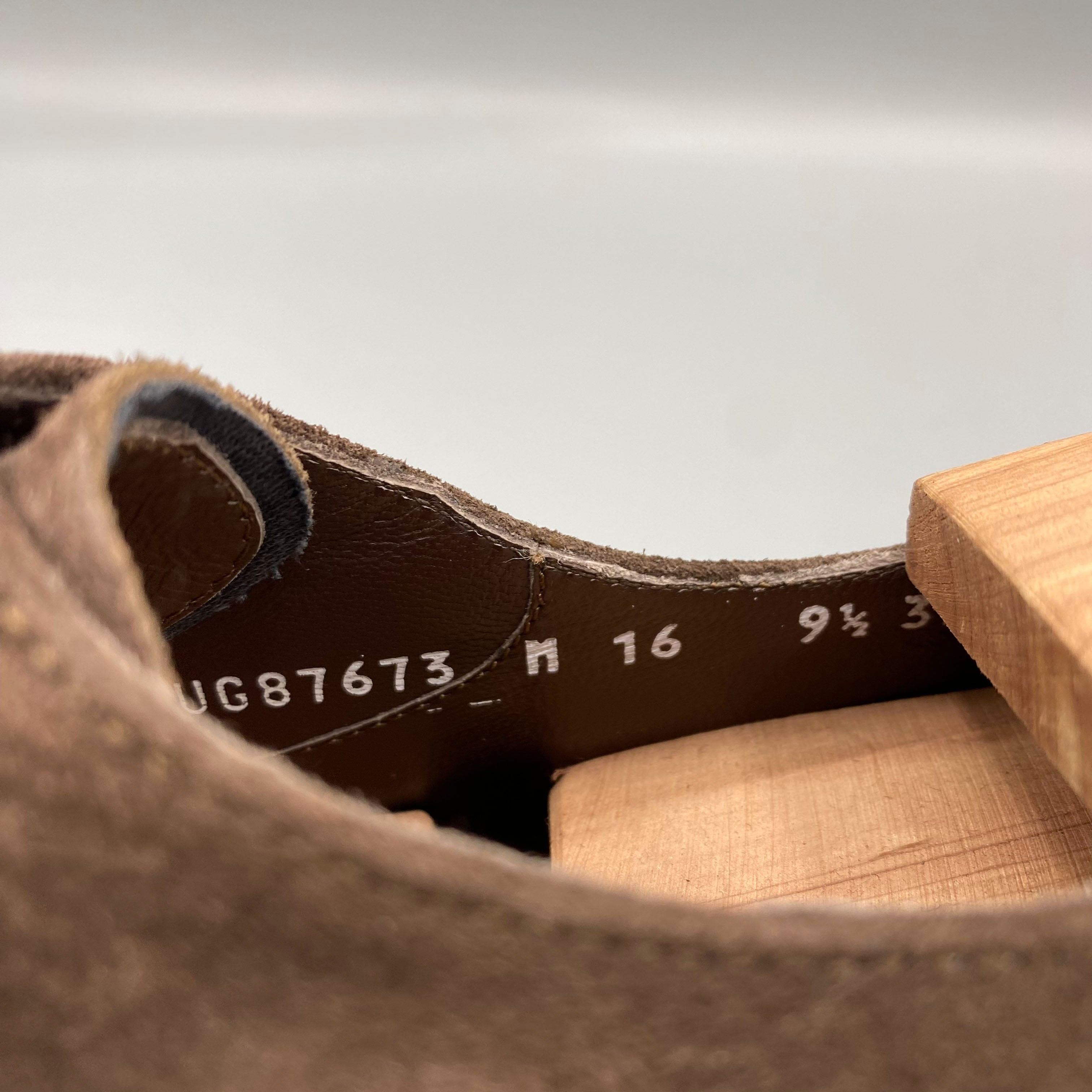 Derbies en daim Ferragamo