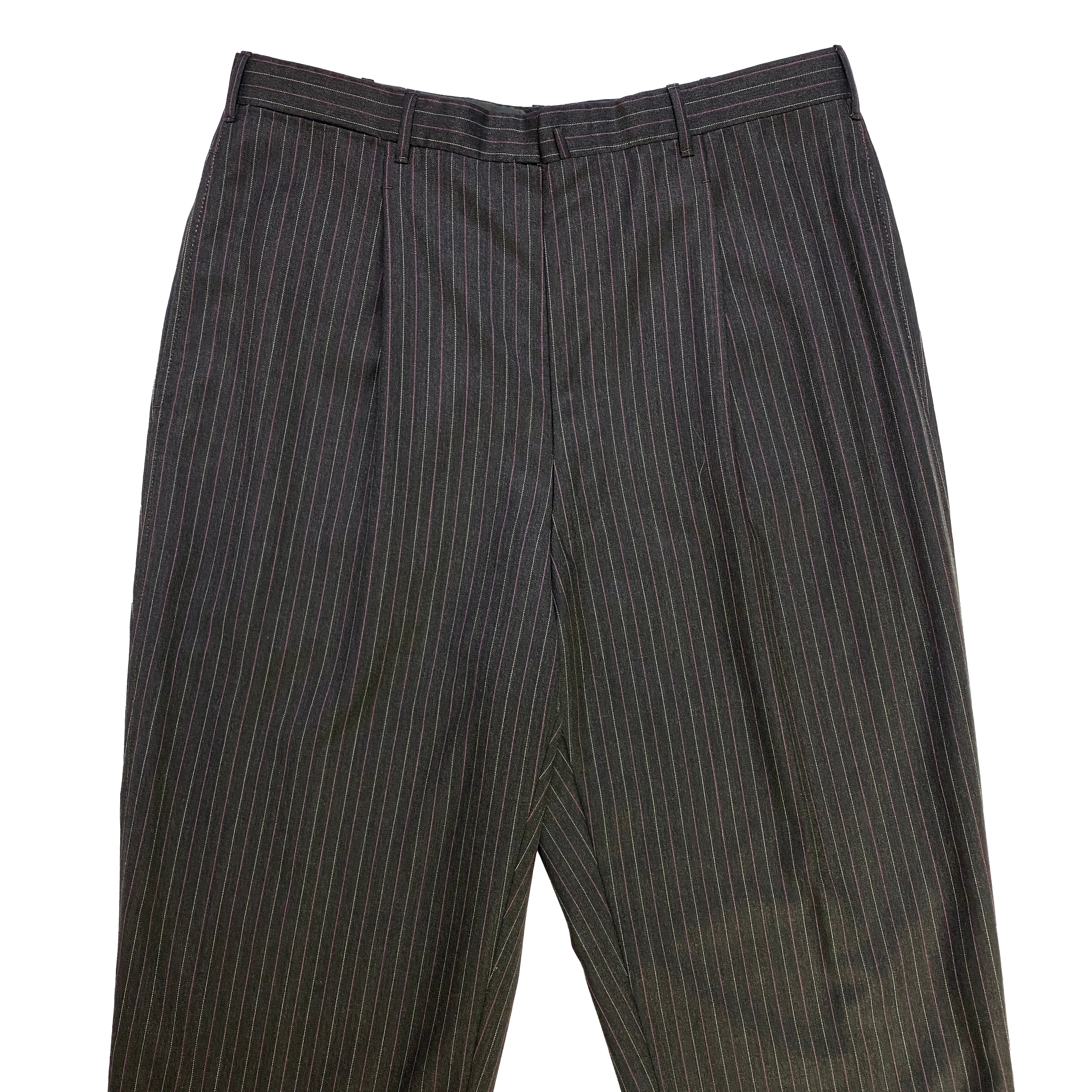 Costume gris à rayures Gaetano Aloisio