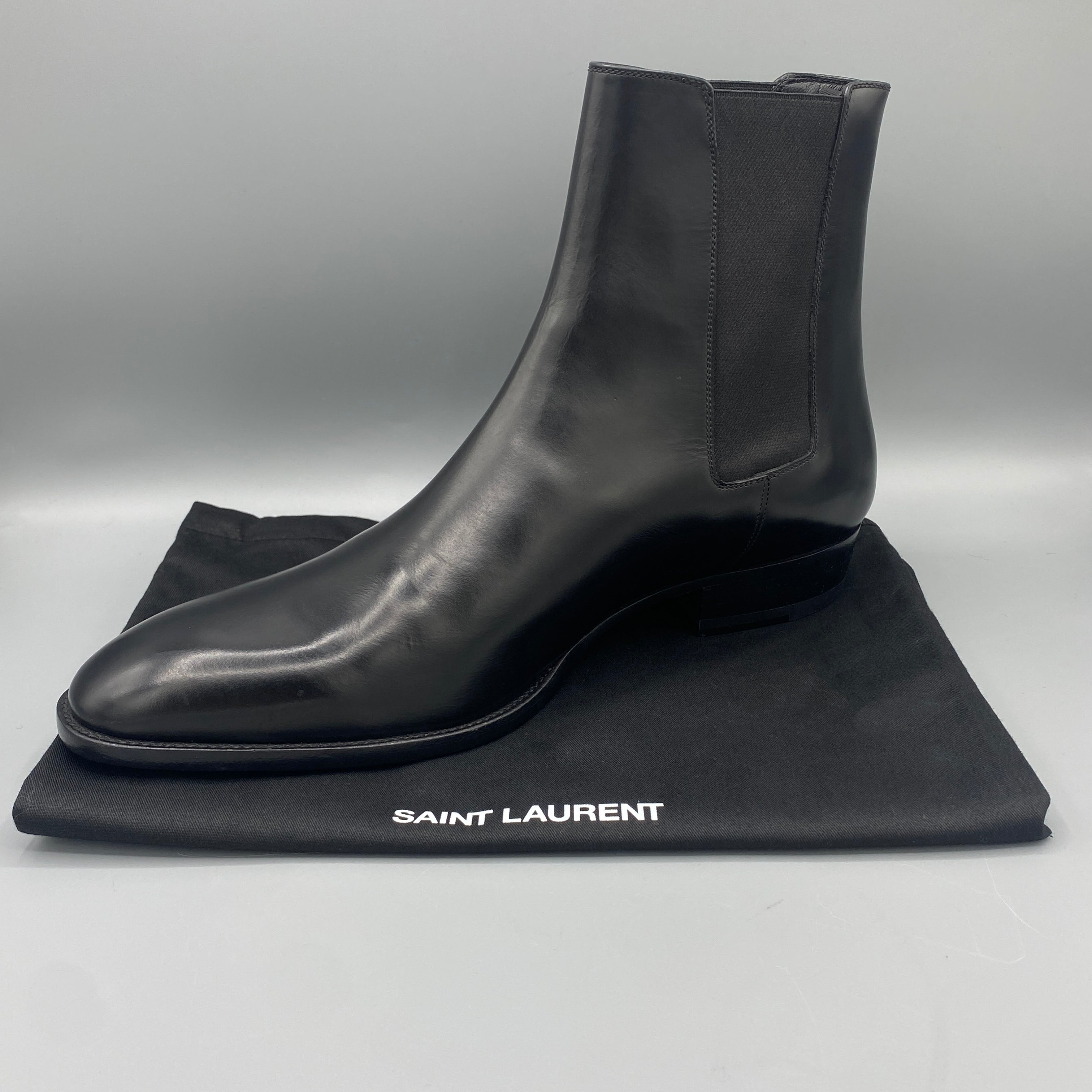 Chelsea boots Saint Laurent noires