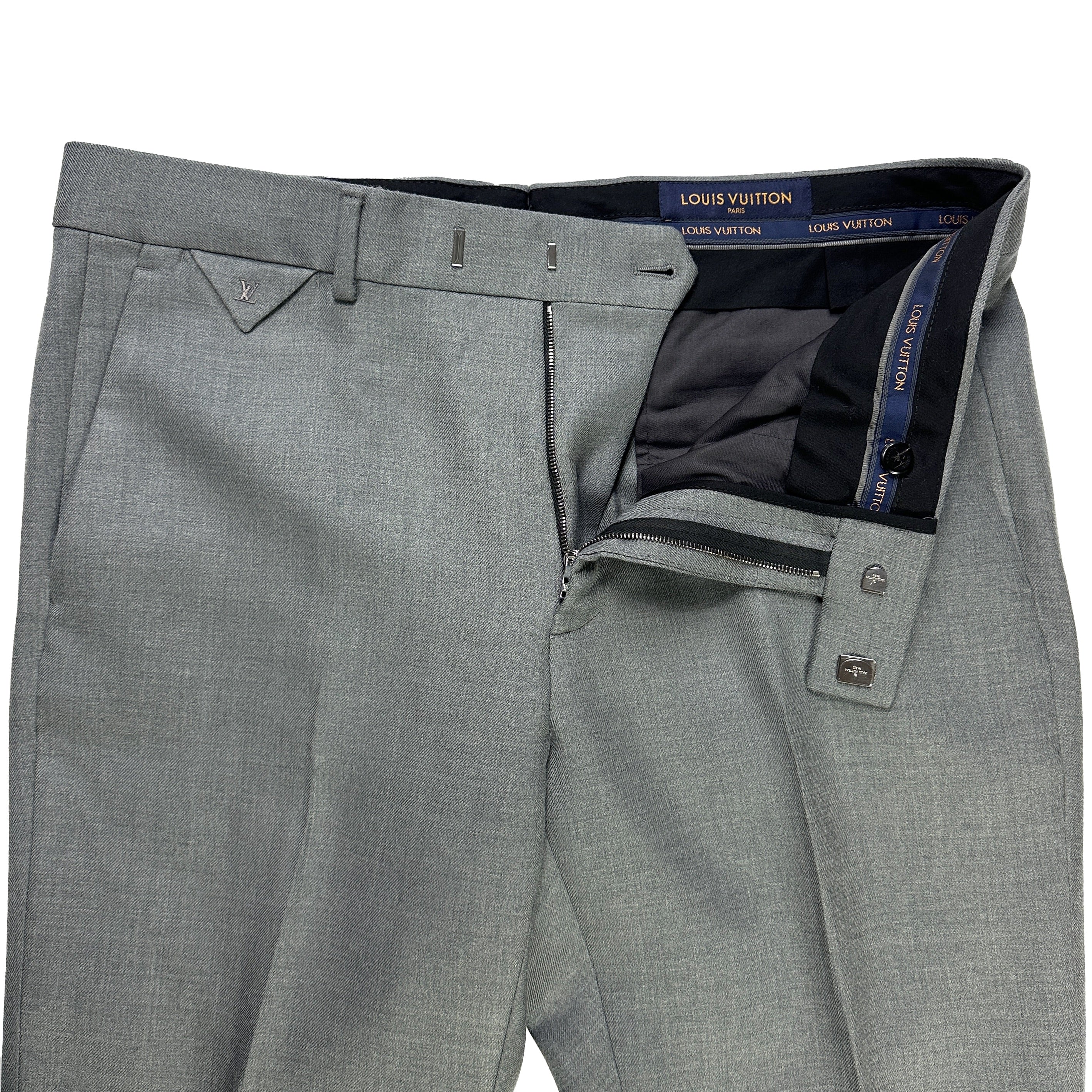 Costume gris Louis Vuitton