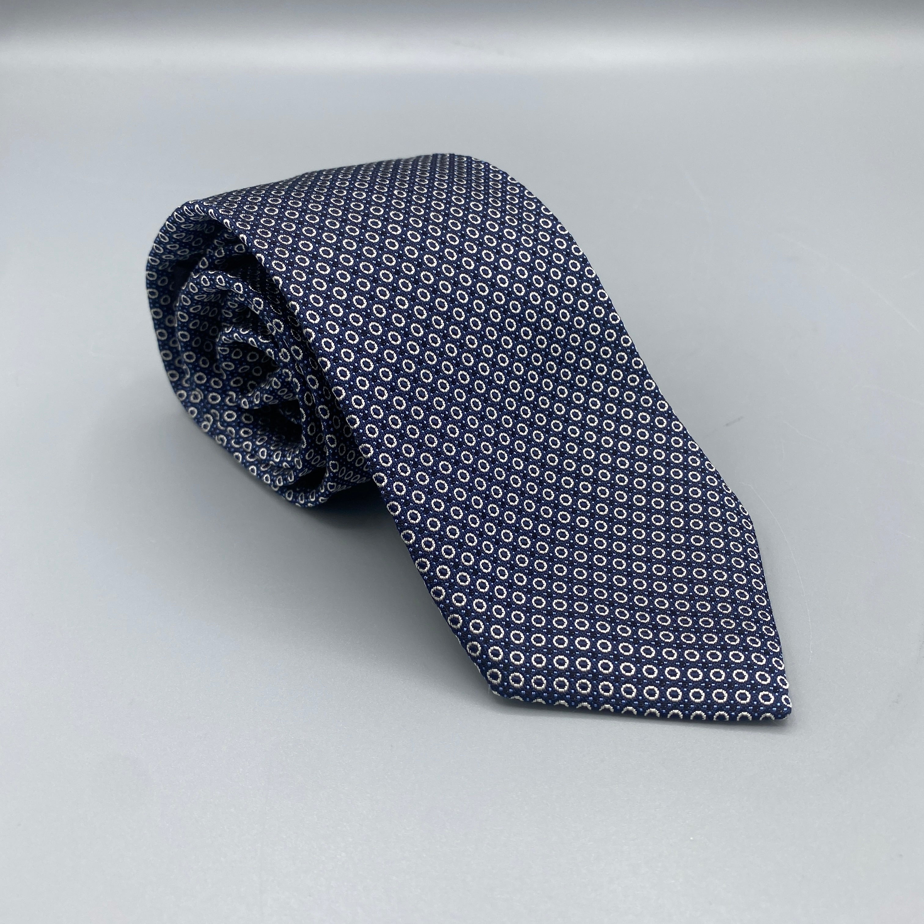 Cravate bleu Prada