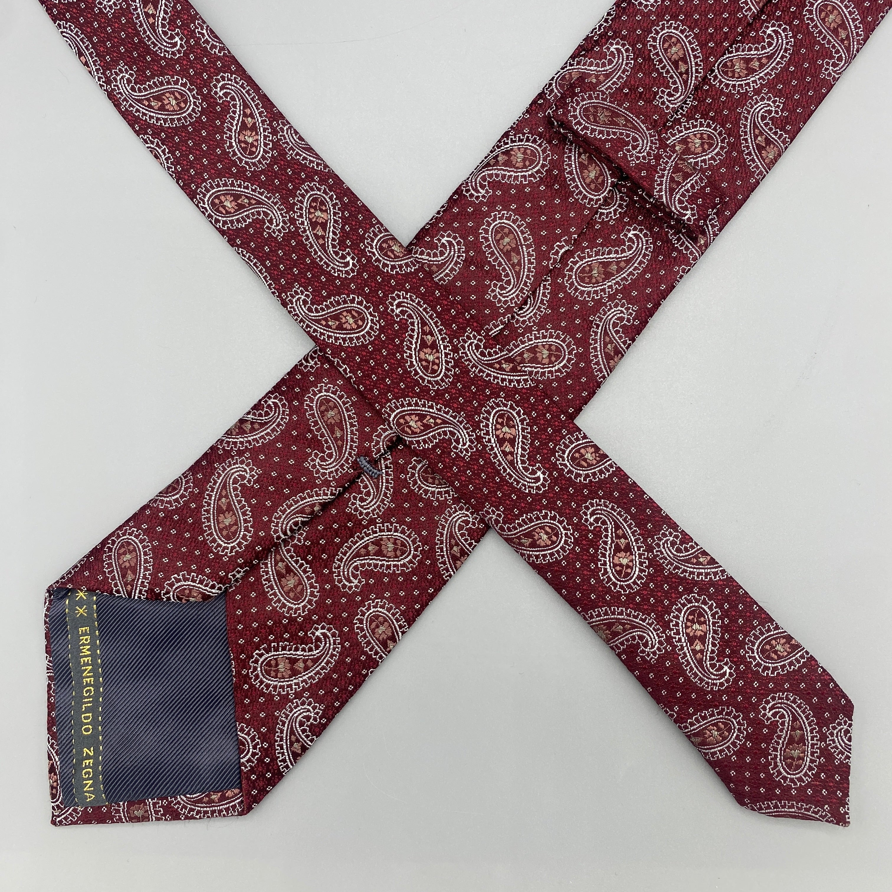 Cravate rouge Zegna