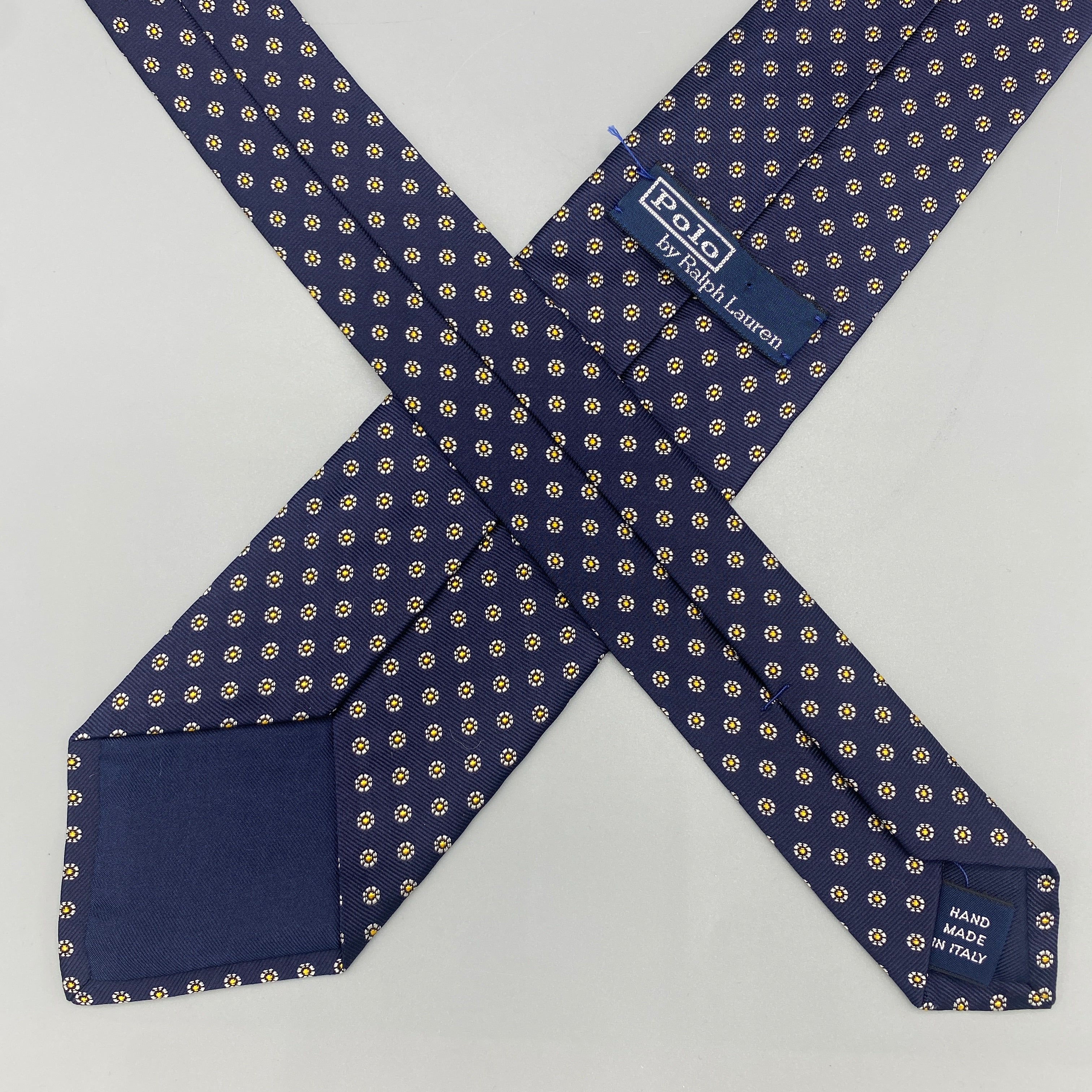 Cravate bleu Ralph Lauren