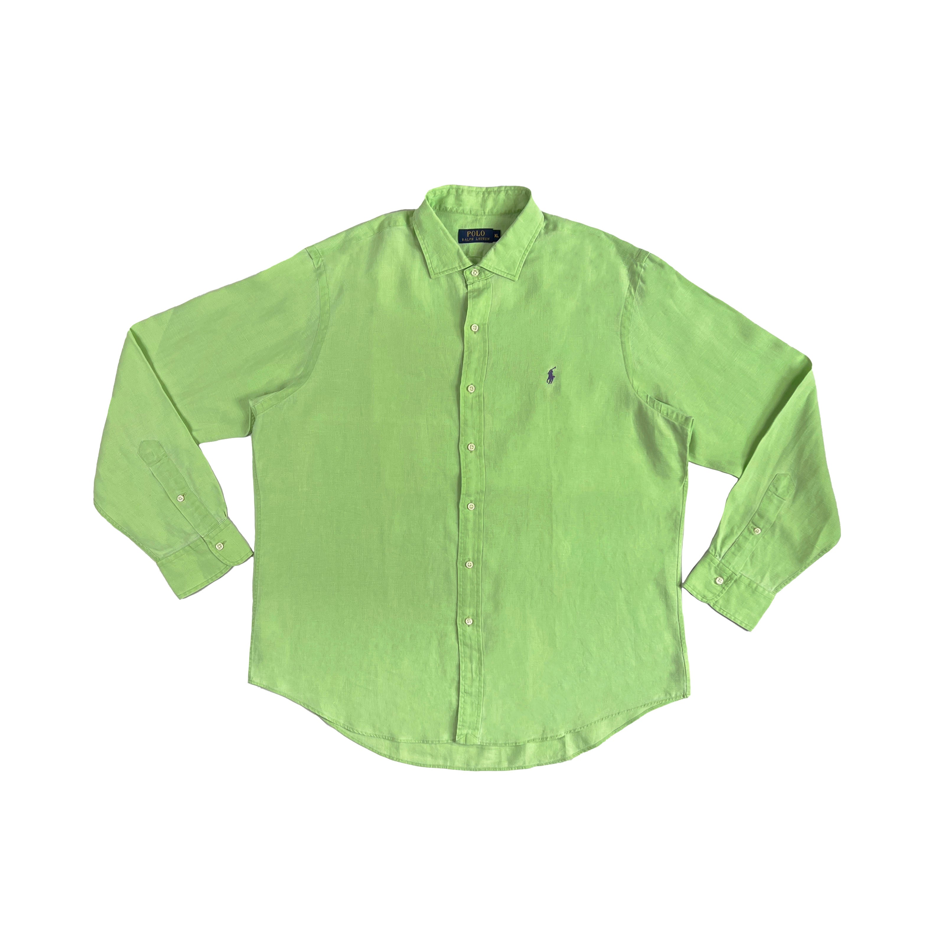 Chemise verte Polo Ralph Lauren