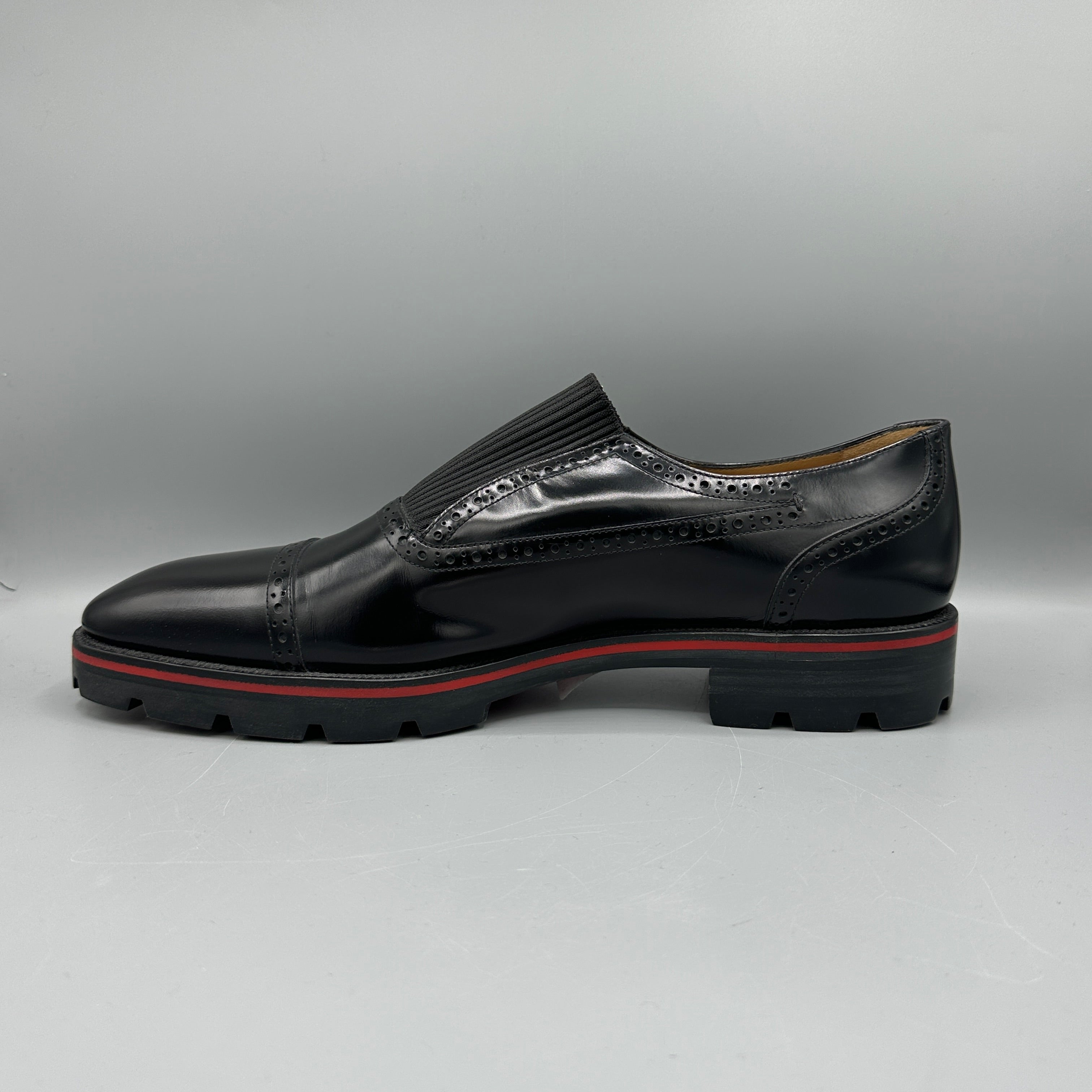 Mocassins noirs Christian Louboutin