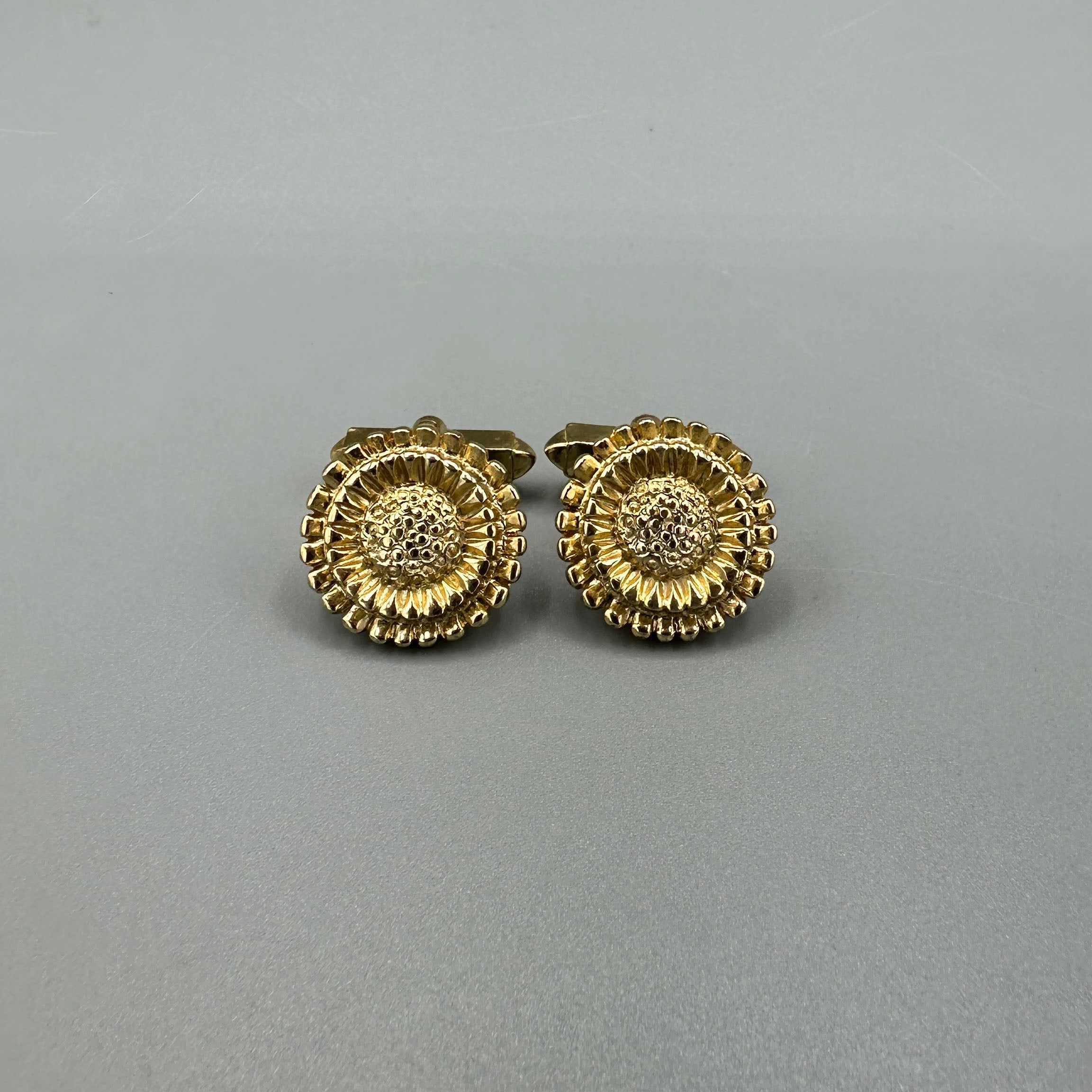 Boutons de manchette fleurs