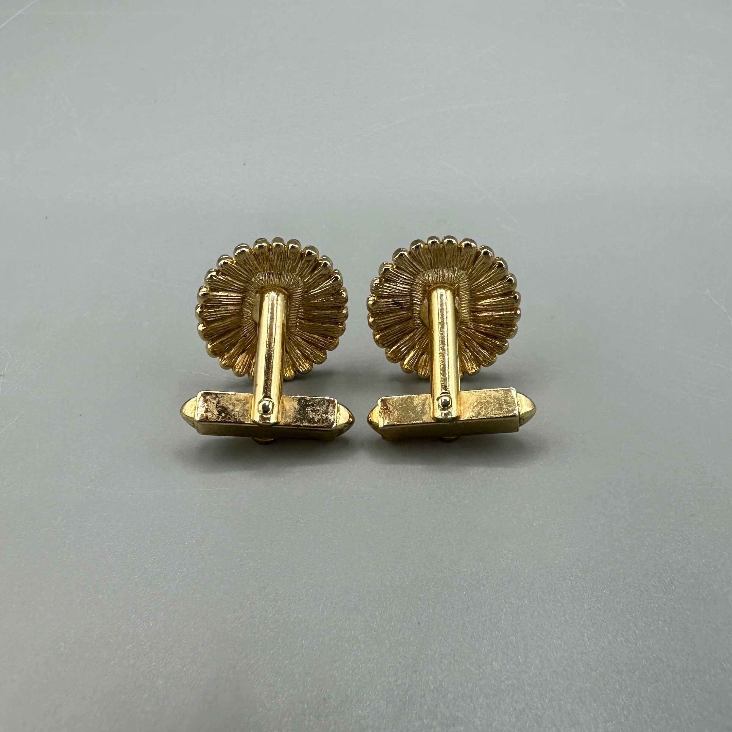 Boutons de manchette fleurs