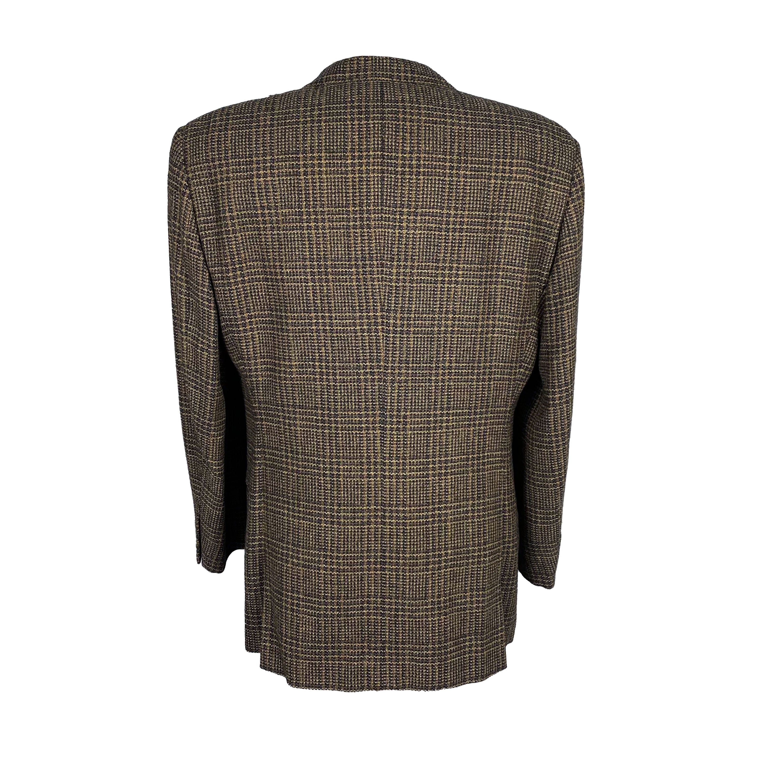 Blazer en tweed Giorgio Armani