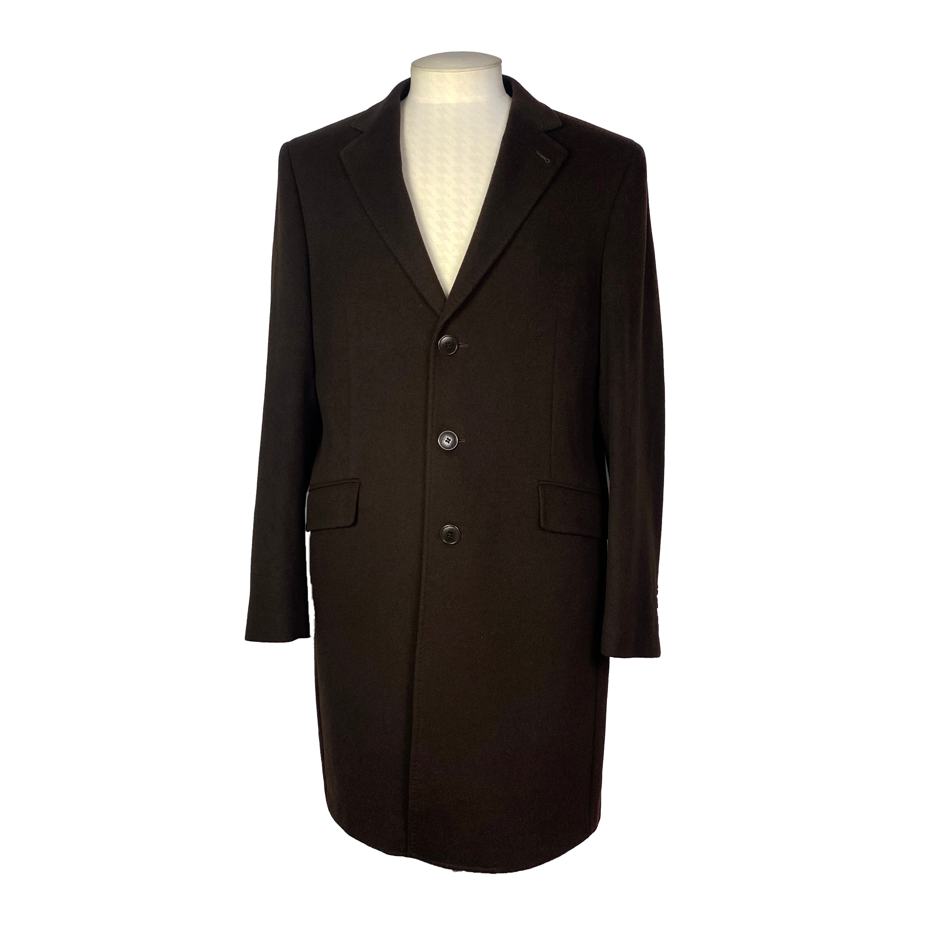 Mugler Men brown coat