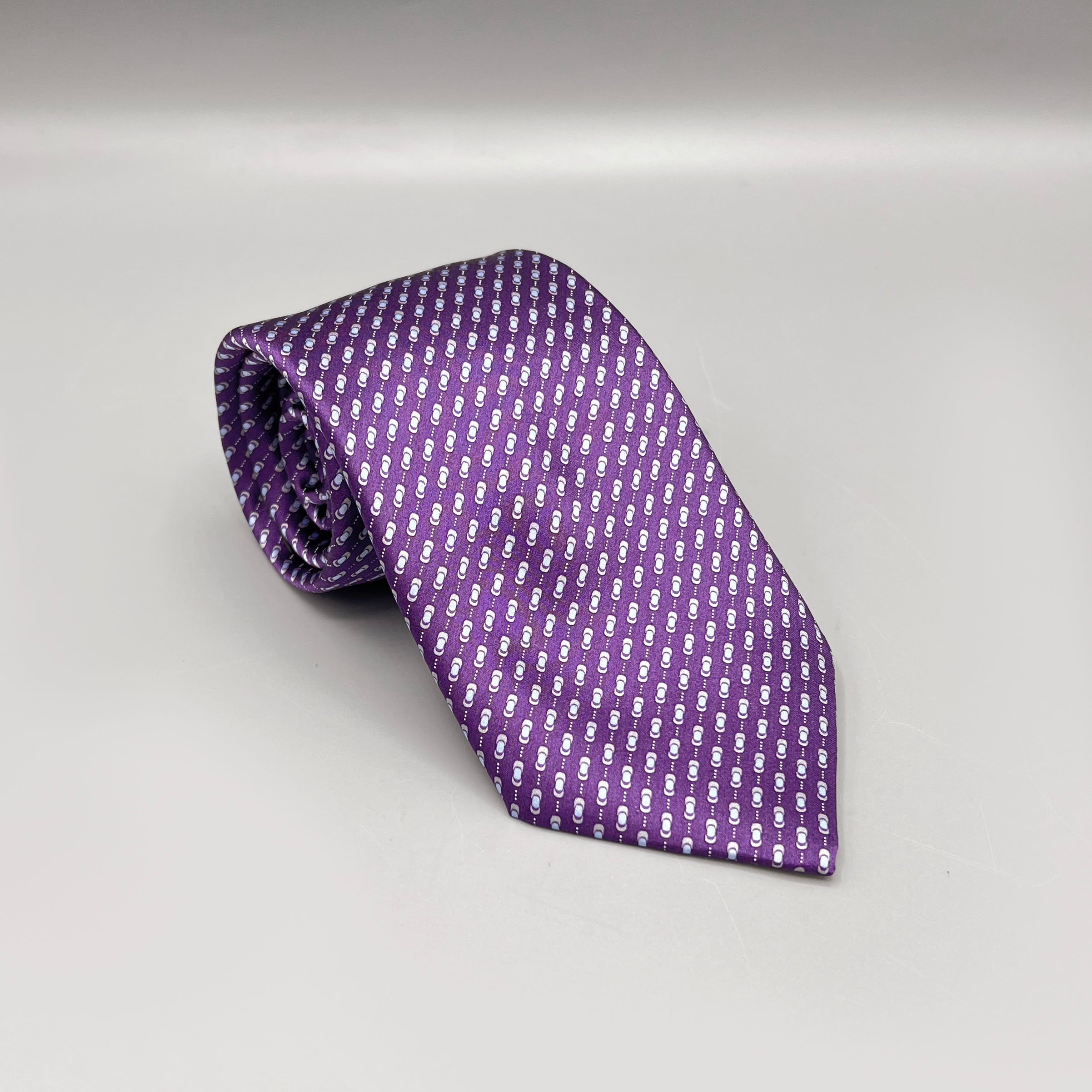 Cravate violette Lanvin