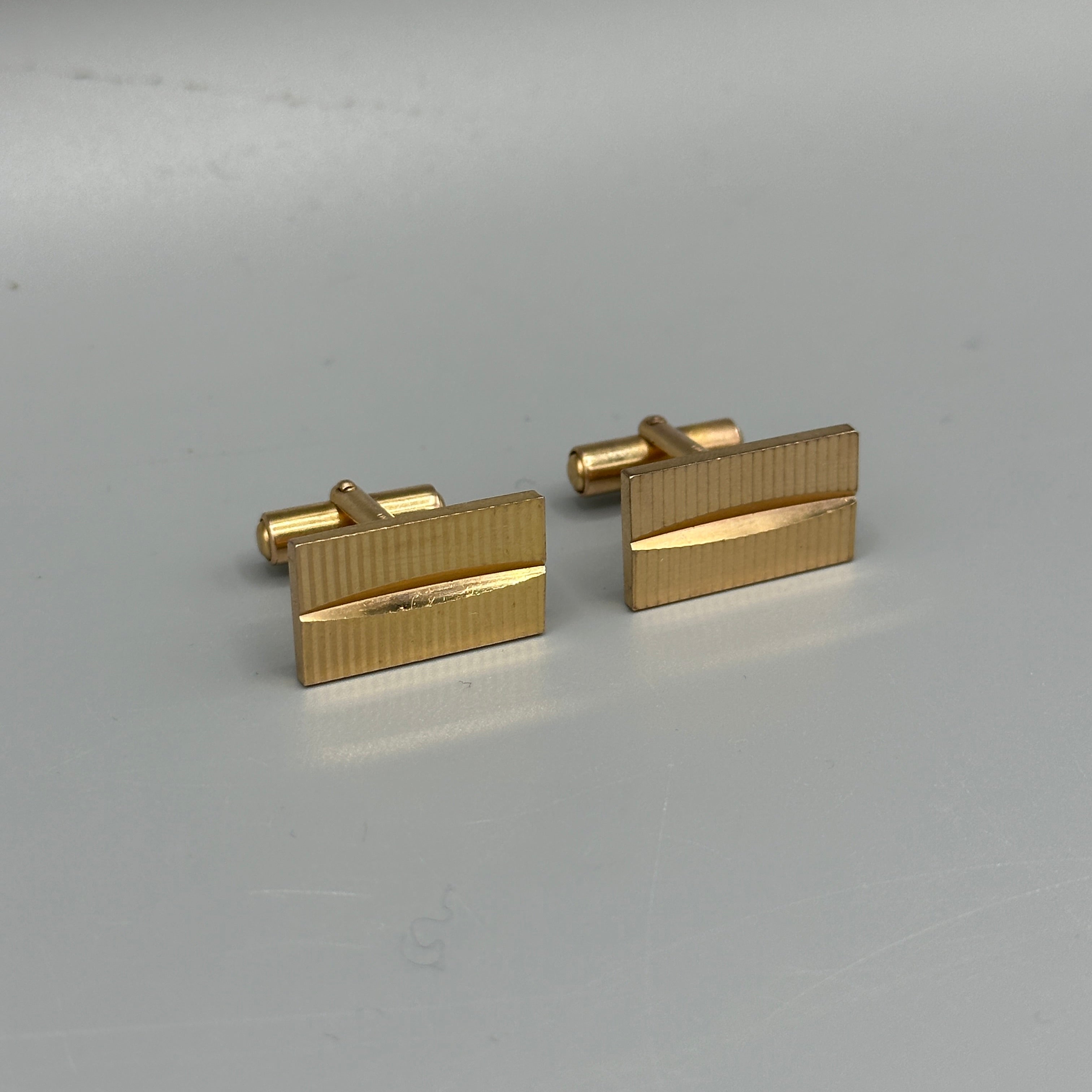 Boutons de Manchette Dorés