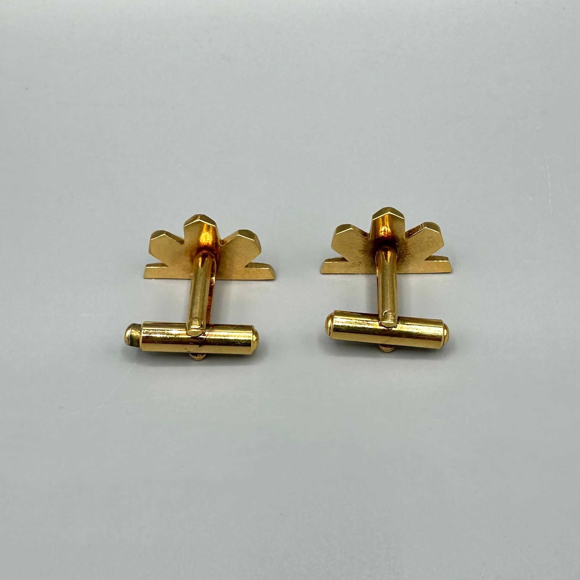 Boutons de Manchette dorés