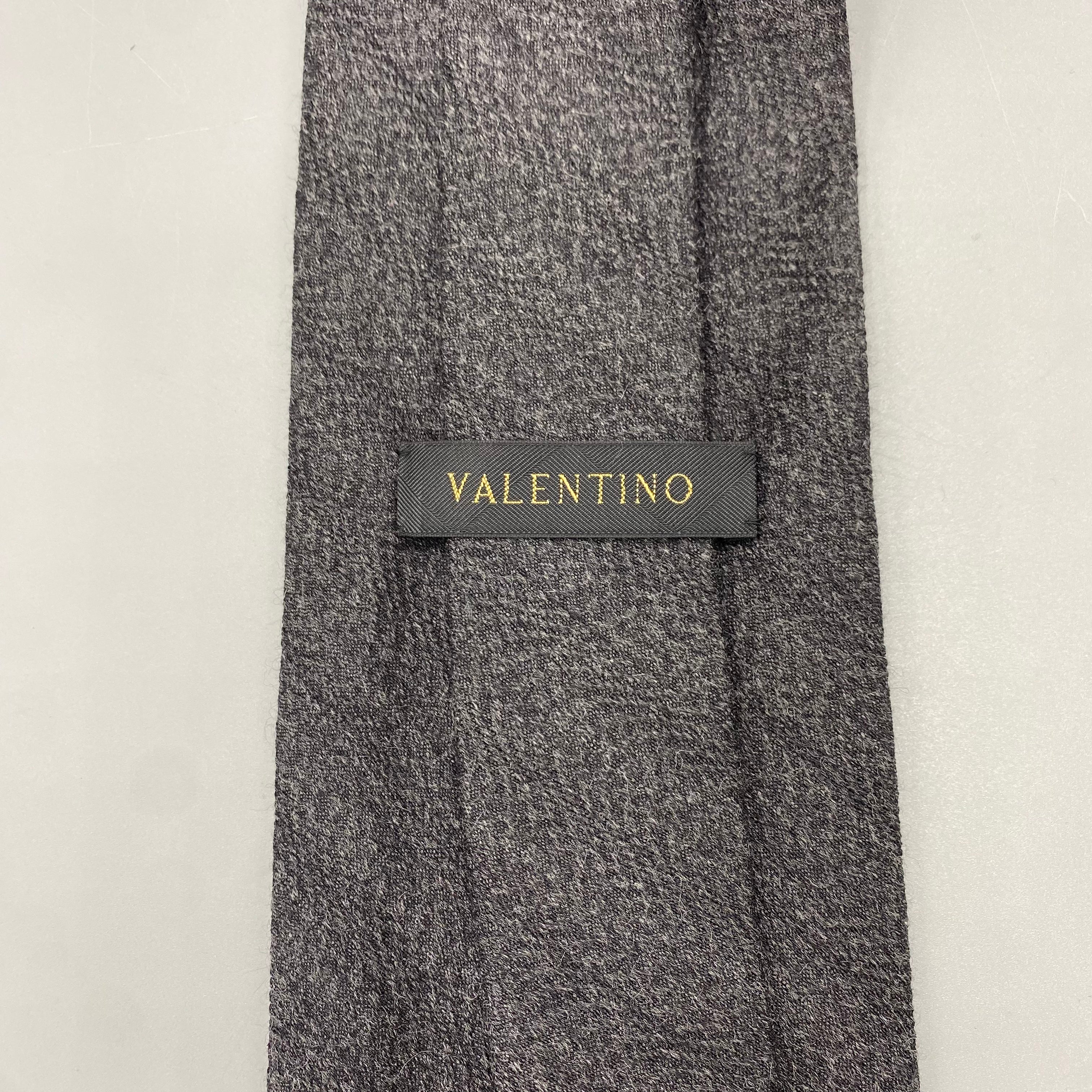 Cravate grise Valentino