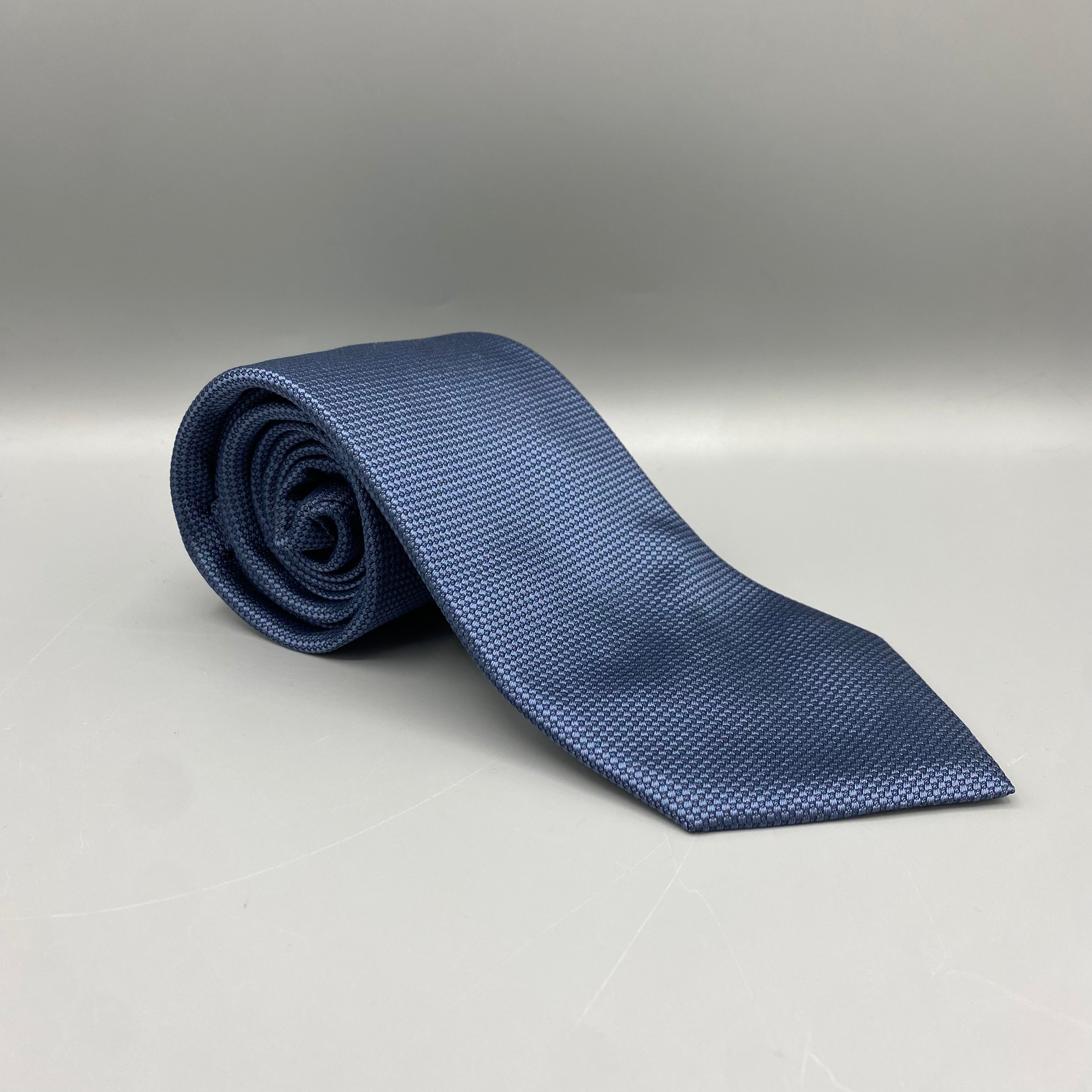 Cravate bleu Smalto