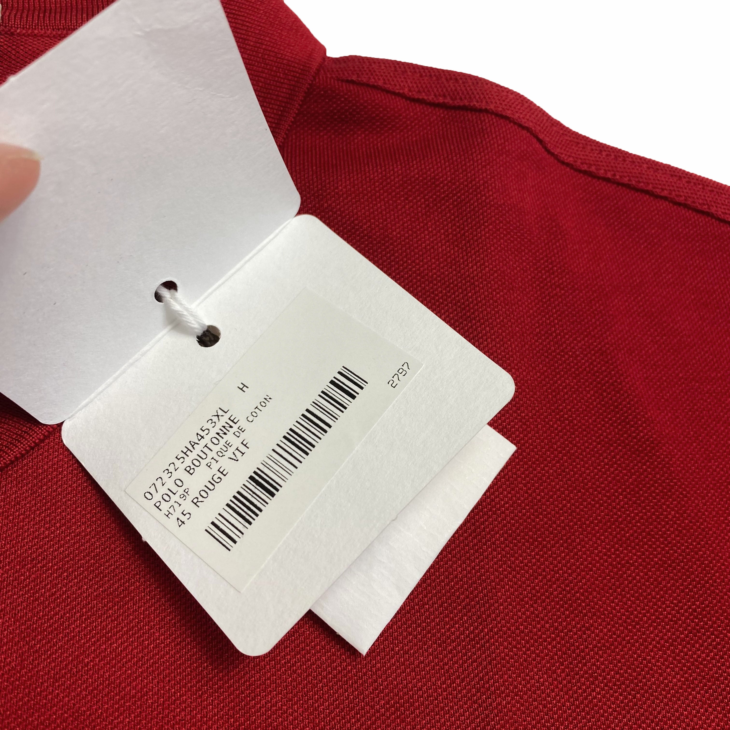Polo rouge Hermès