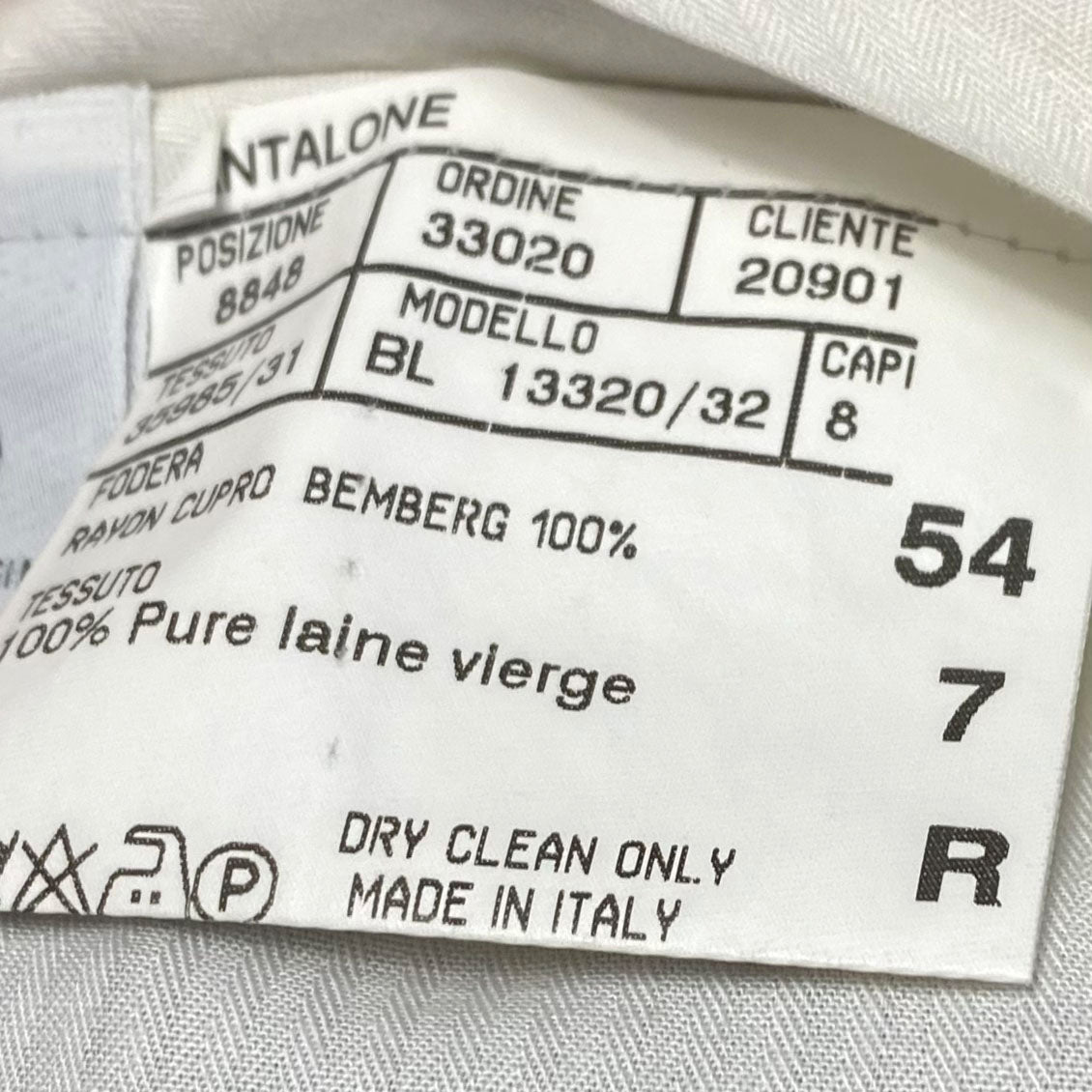 Costume rayé Lanvin