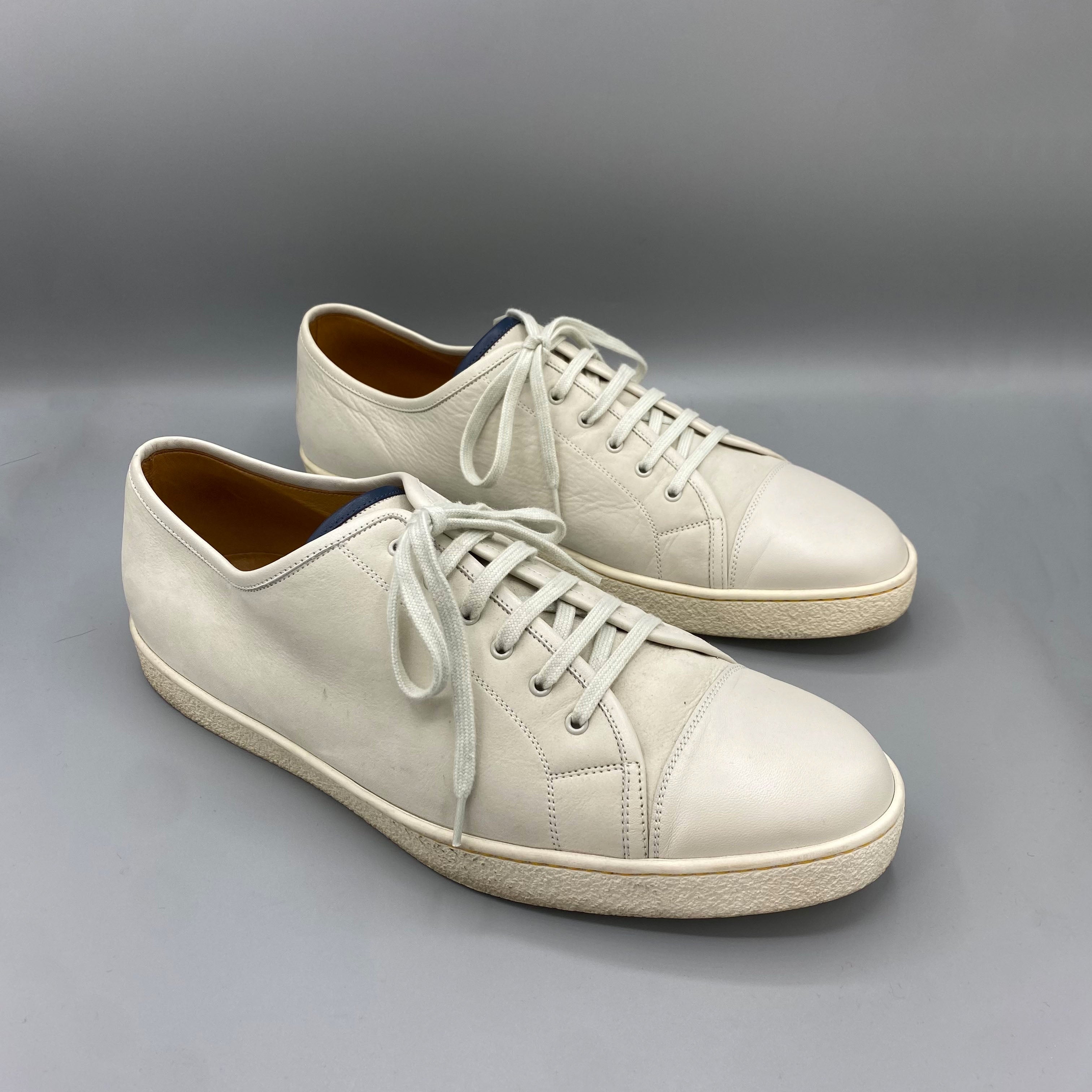 Baskets blanches John Lobb