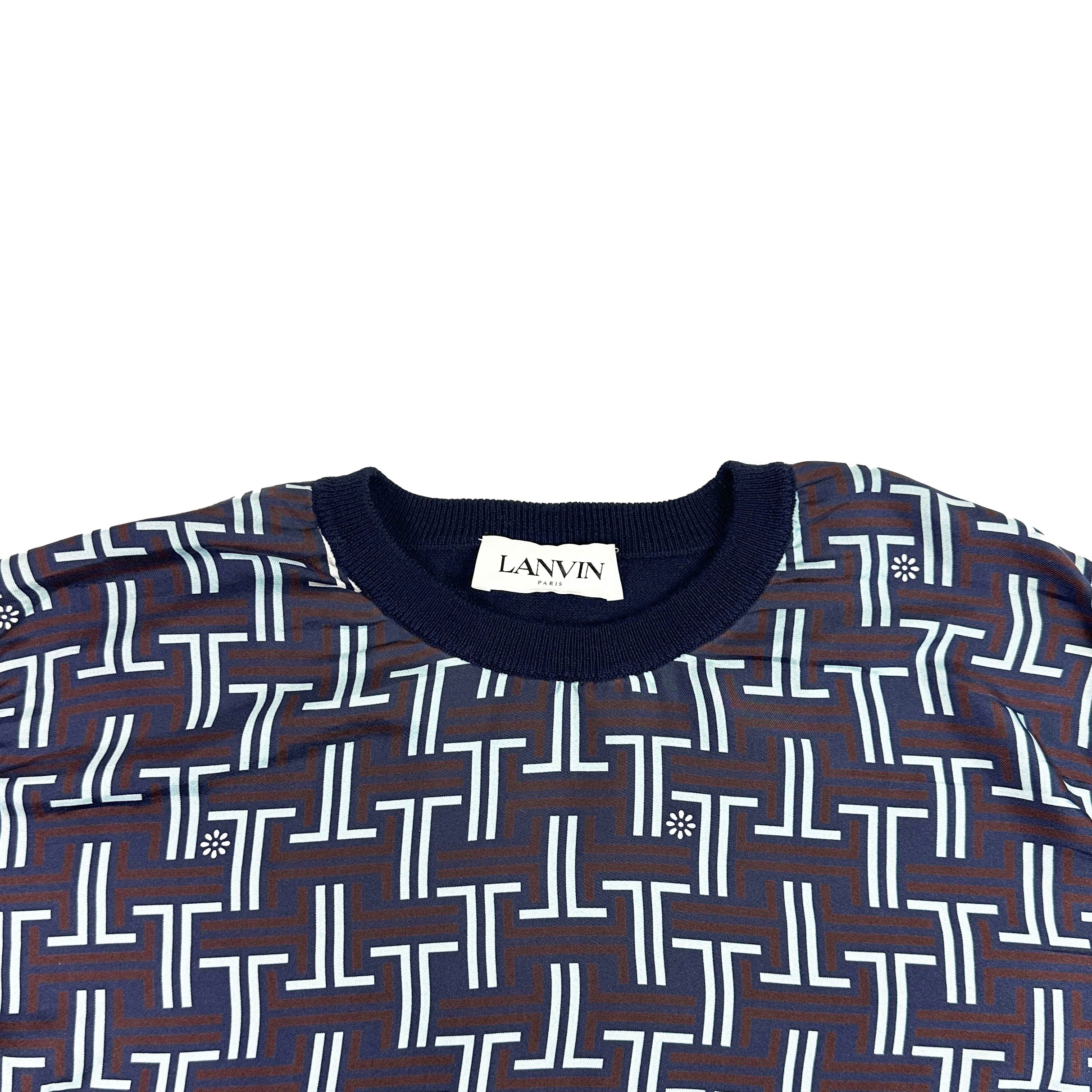 Pull bi-matière Lanvin