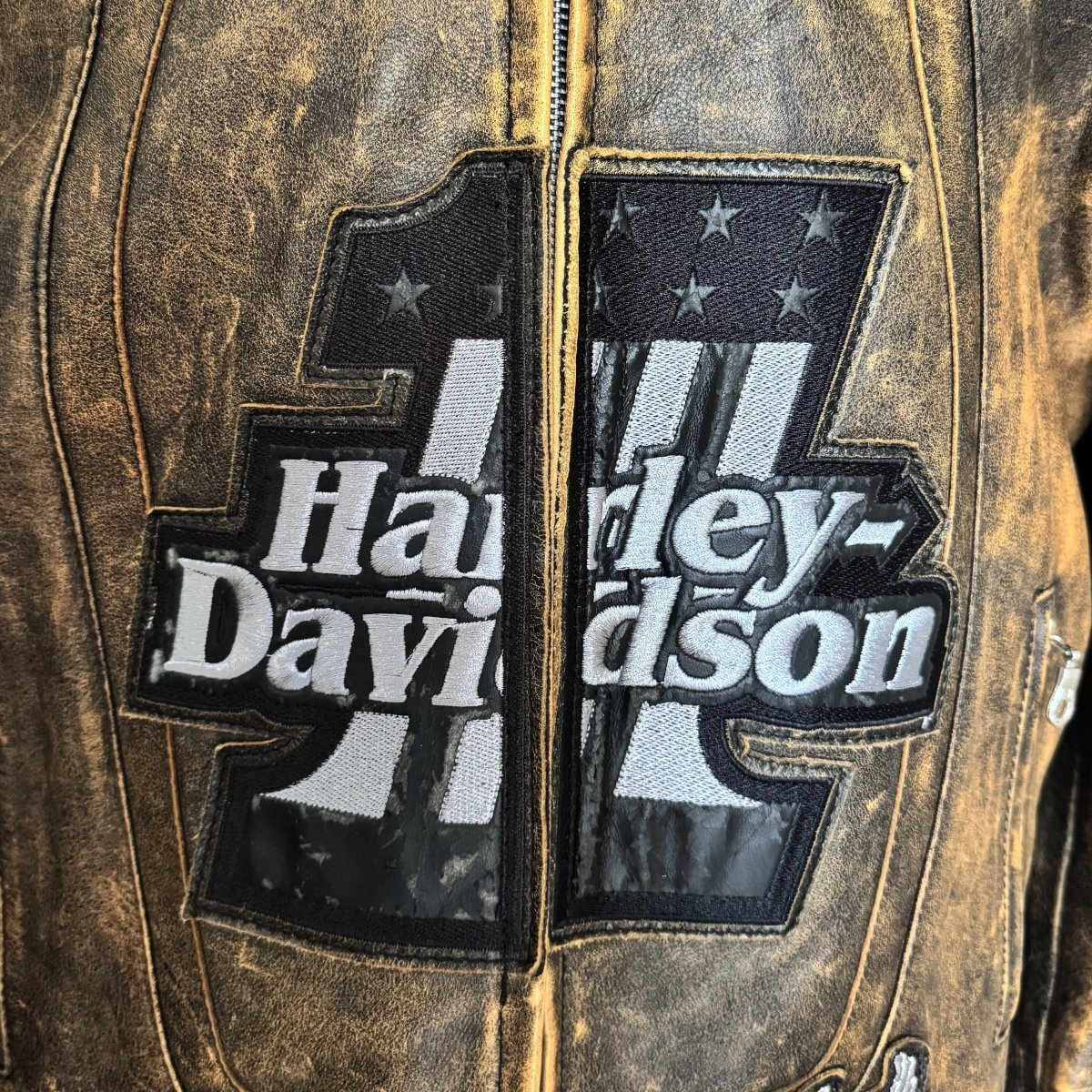 Blouson en cuir Harley-Davidson 100e anniversaire Legends Live - Le Beau Gustave