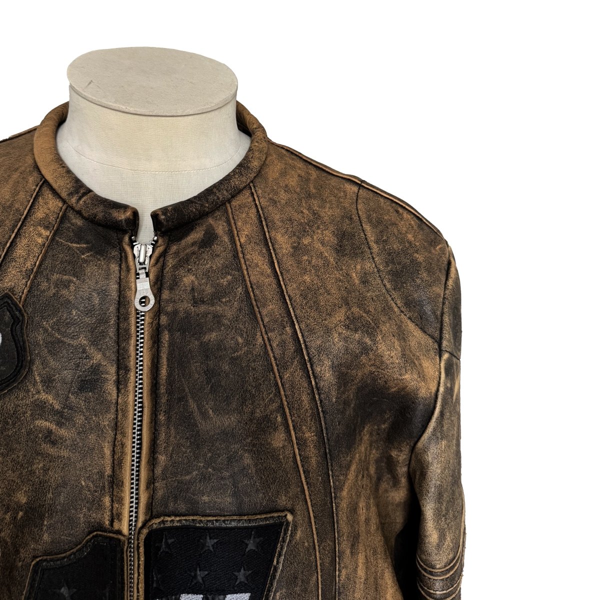 Blouson en cuir Harley-Davidson 100e anniversaire Legends Live - Le Beau Gustave