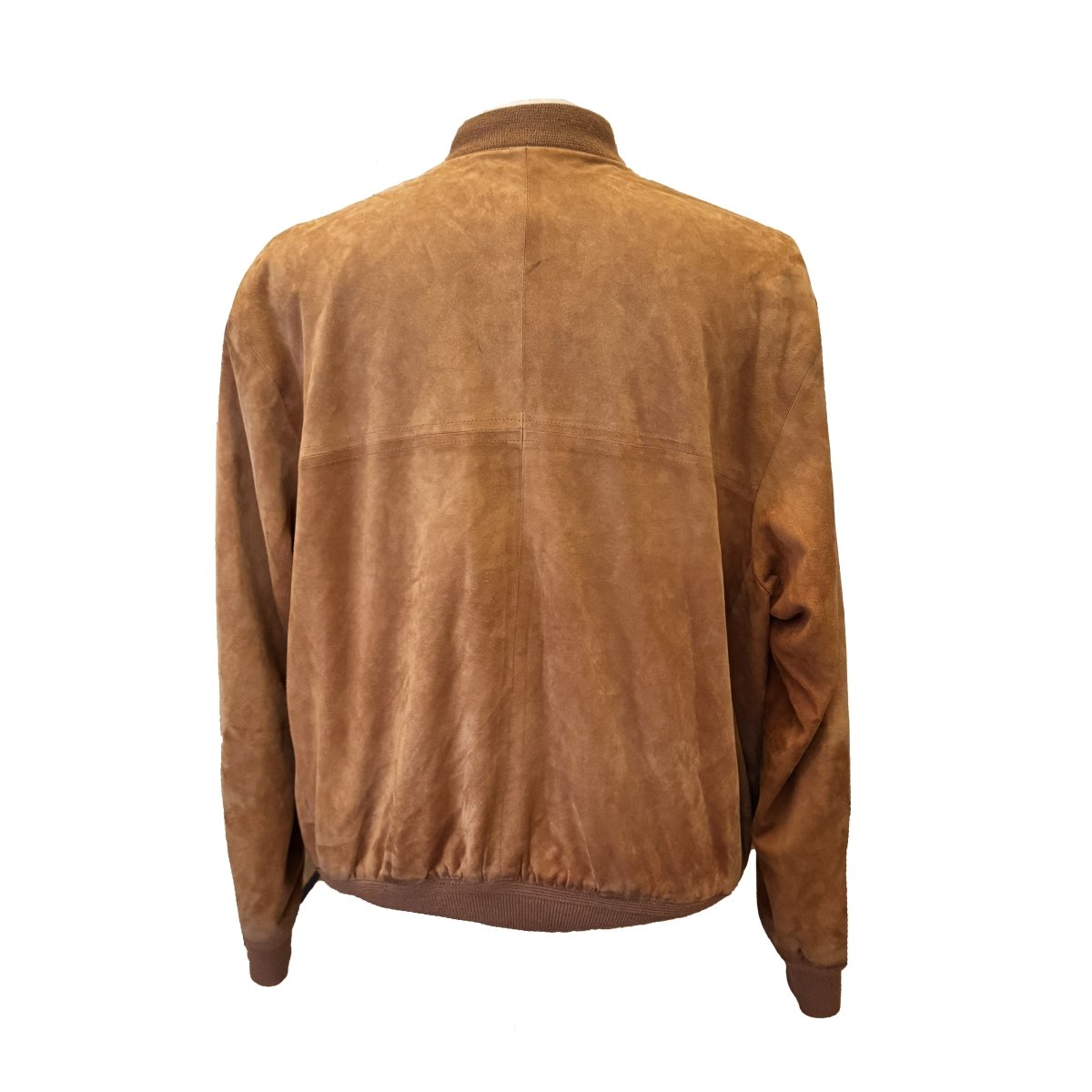 Blouson Séraphin en daim camel vintage - Le Beau Gustave
