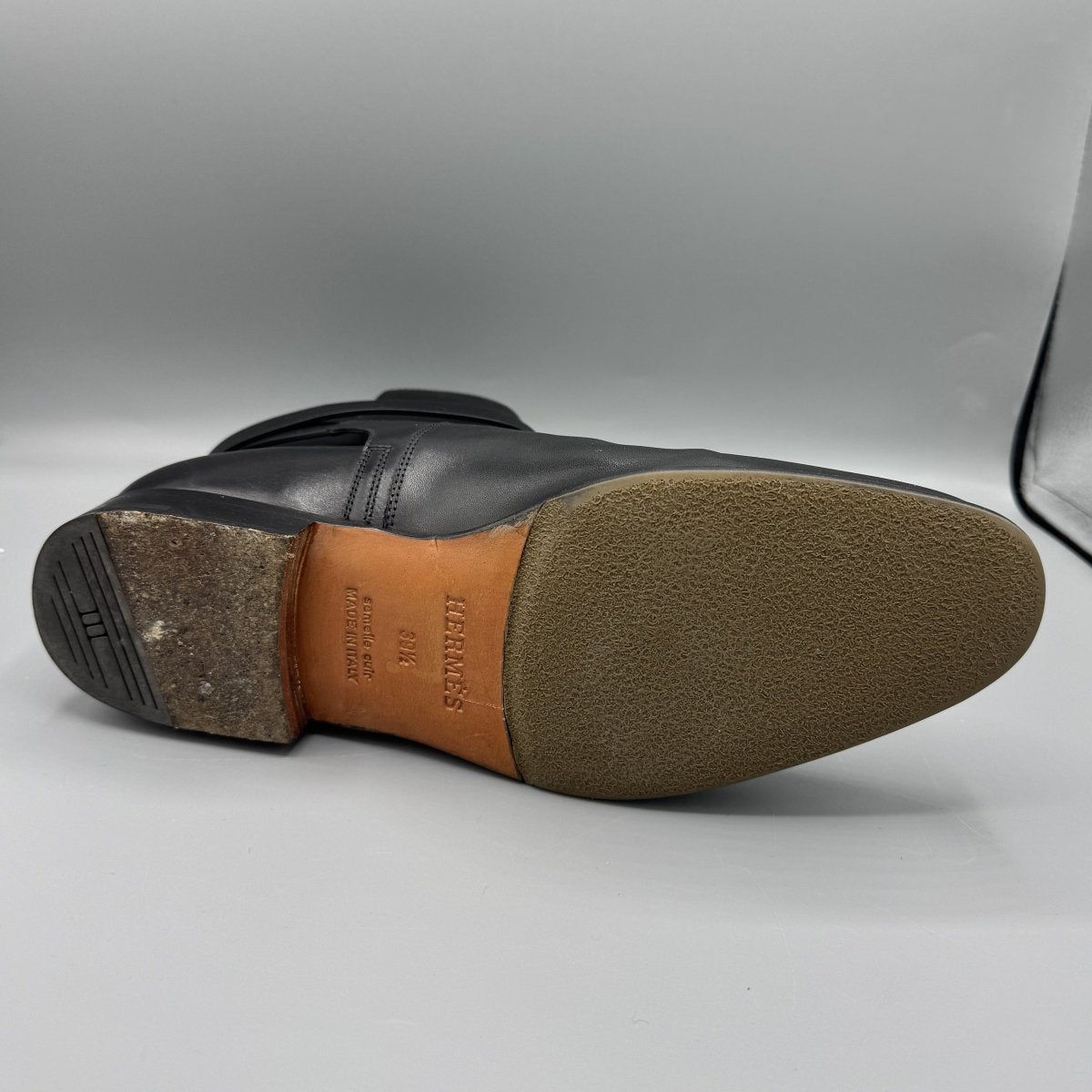 Bottines Fortune Hermès noires - Le Beau Gustave