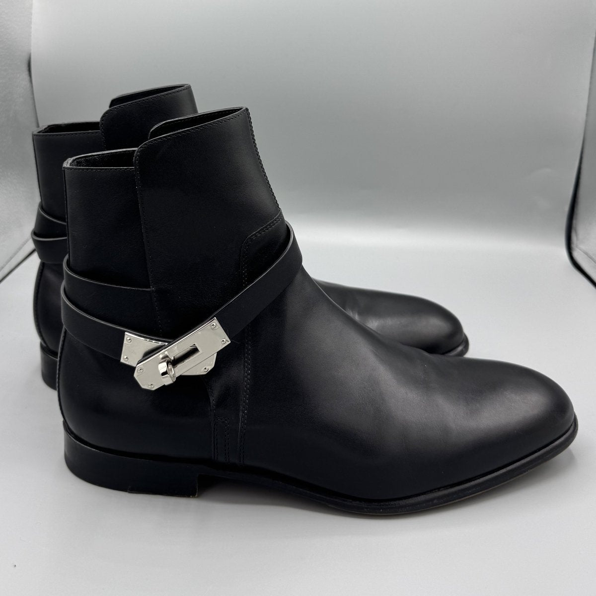 Bottines Fortune Hermès noires - Le Beau Gustave