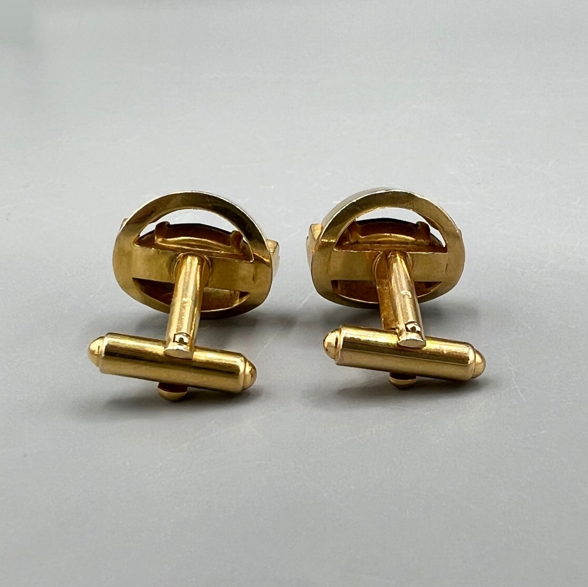 Boutons de Manchette Bleu Marine - Le Beau Gustave