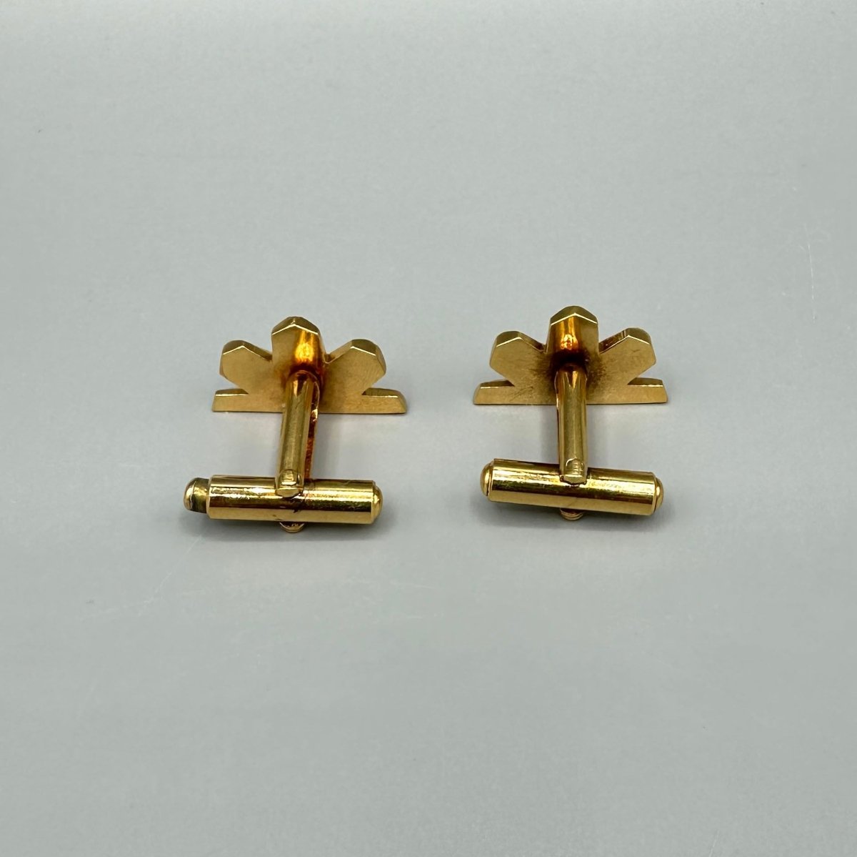 Boutons de Manchette dorés - Le Beau Gustave