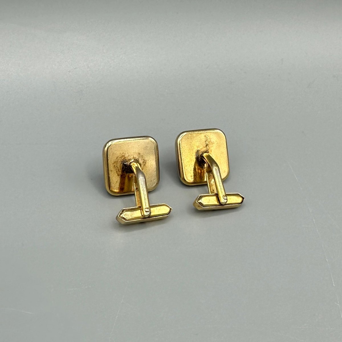 Boutons de manchette émail rouge - Le Beau Gustave