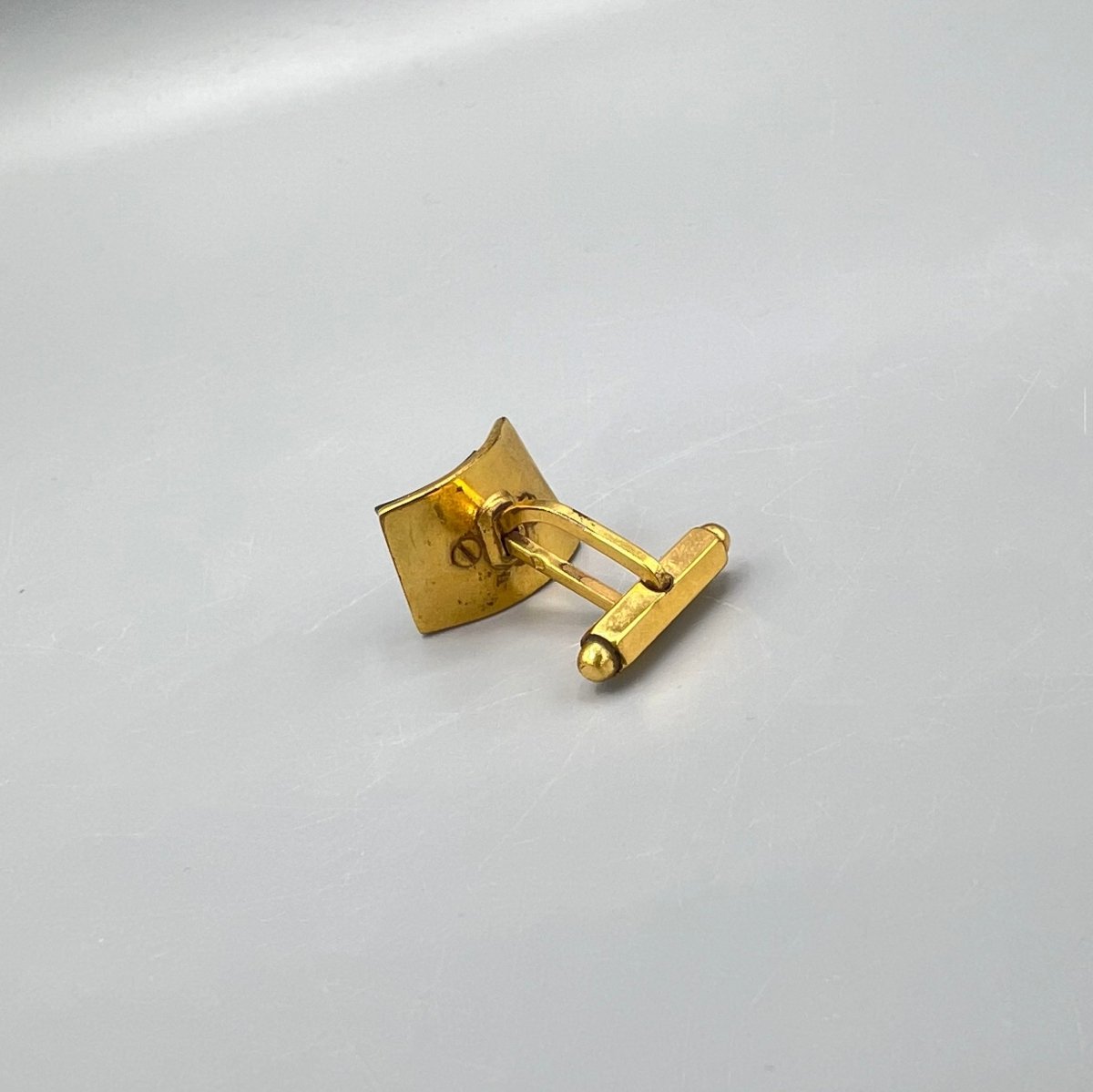 Boutons de manchette vintage avec nacre - Le Beau Gustave