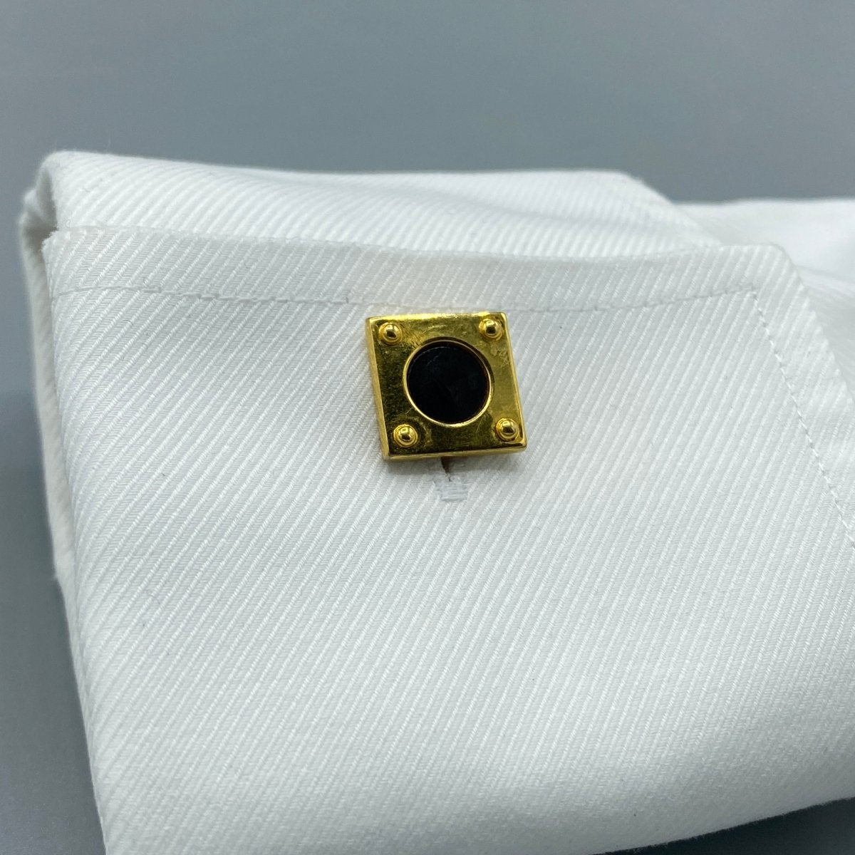 Boutons de manchette vintage Morabito - Le Beau Gustave