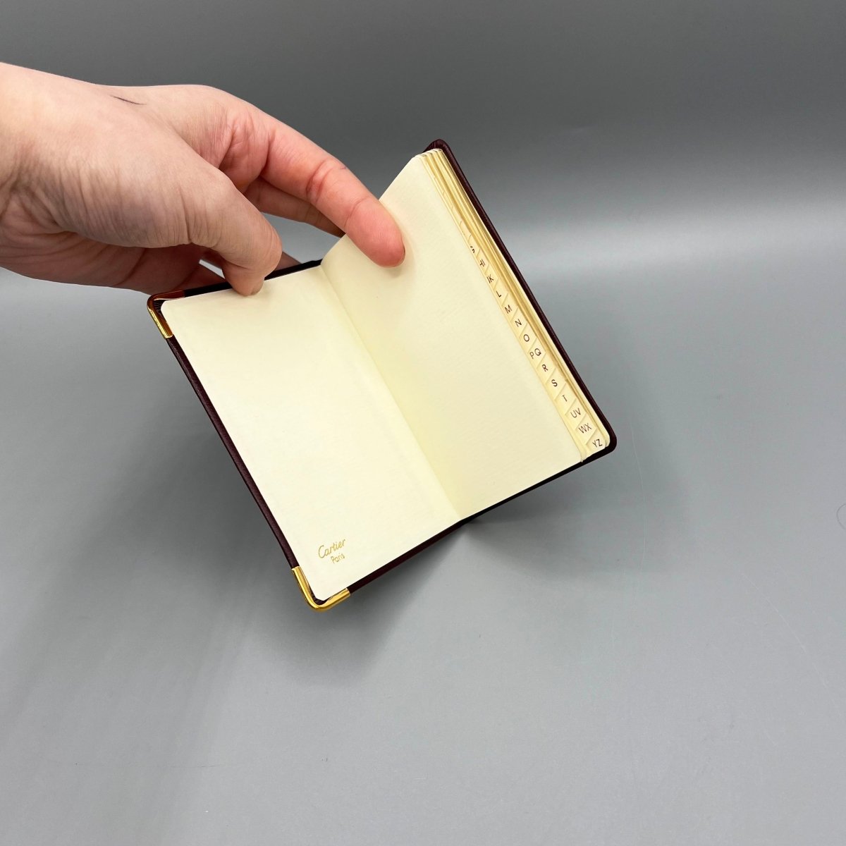 Carnet d'adresses Cartier - Le Beau Gustave