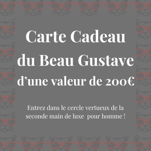 Carte Cadeaux du Beau Gustave - Le Beau Gustave