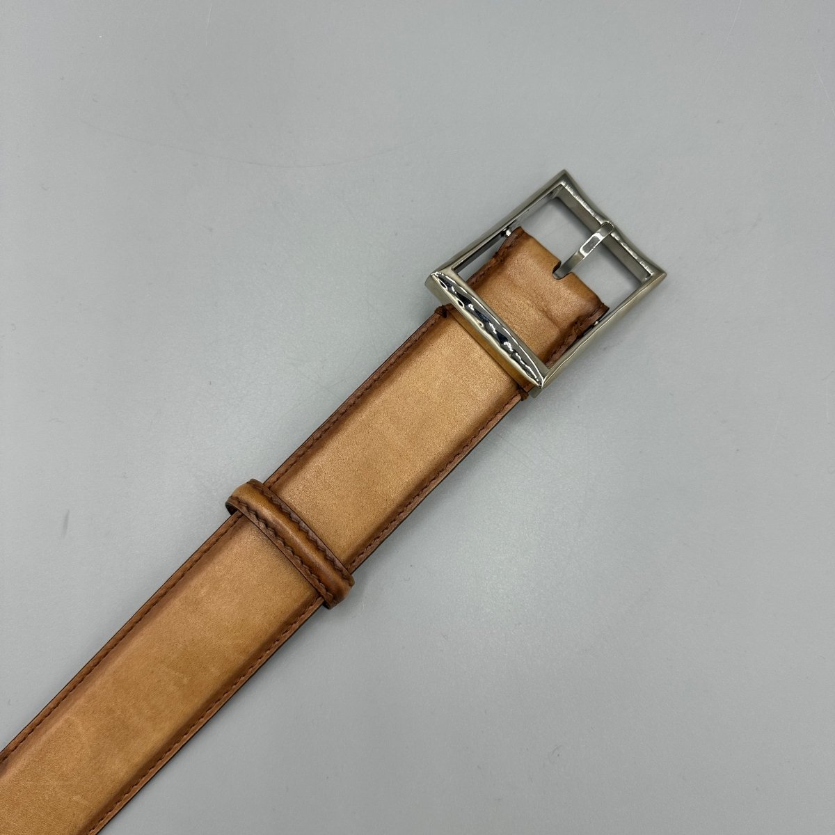 Ceinture beige Berluti - Le Beau Gustave