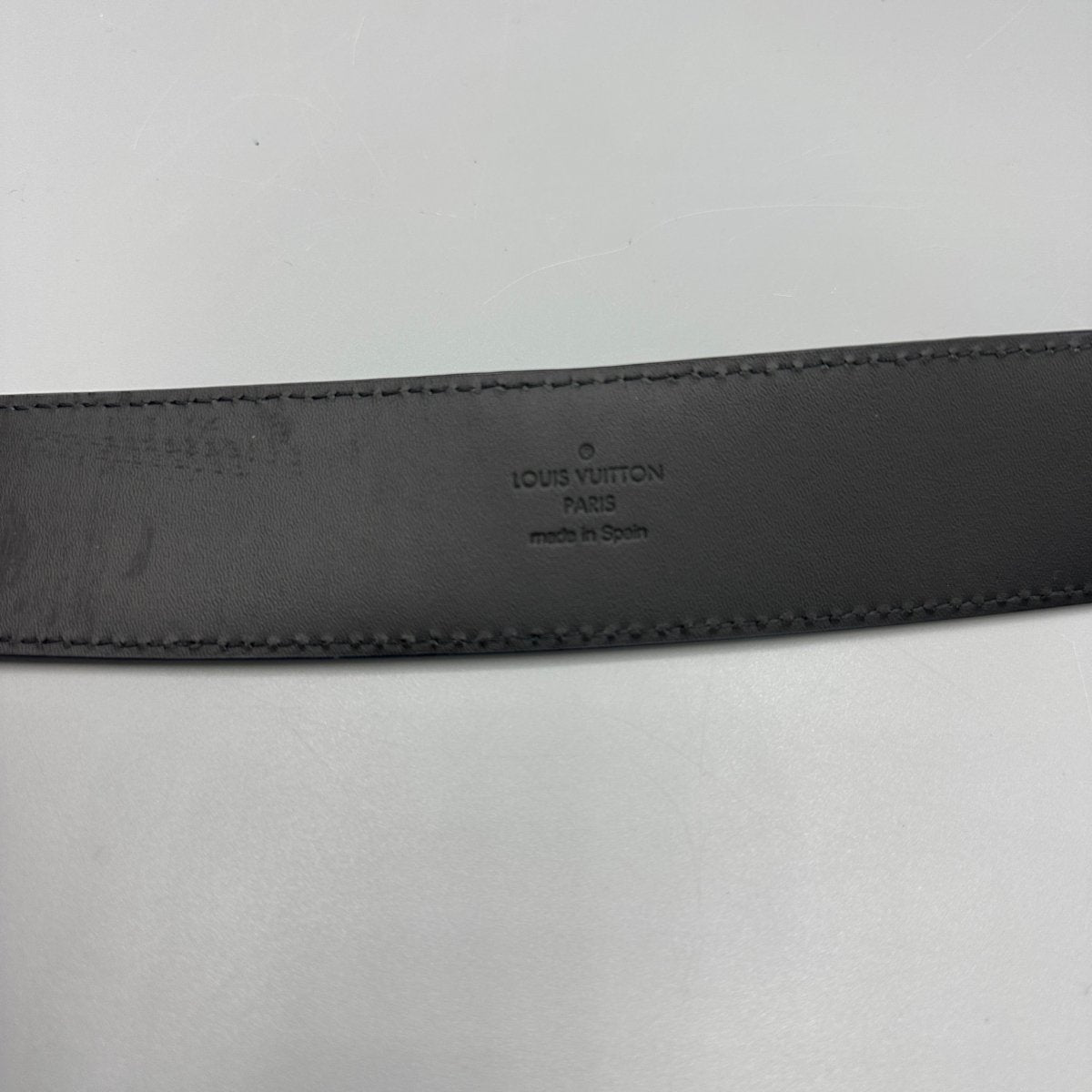 Ceinture damier Louis Vuitton - Le Beau Gustave