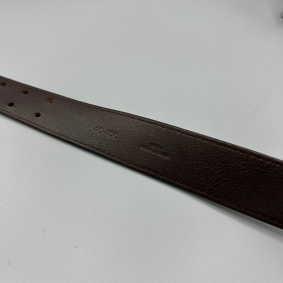 Ceinture marron Loewe - Le Beau Gustave