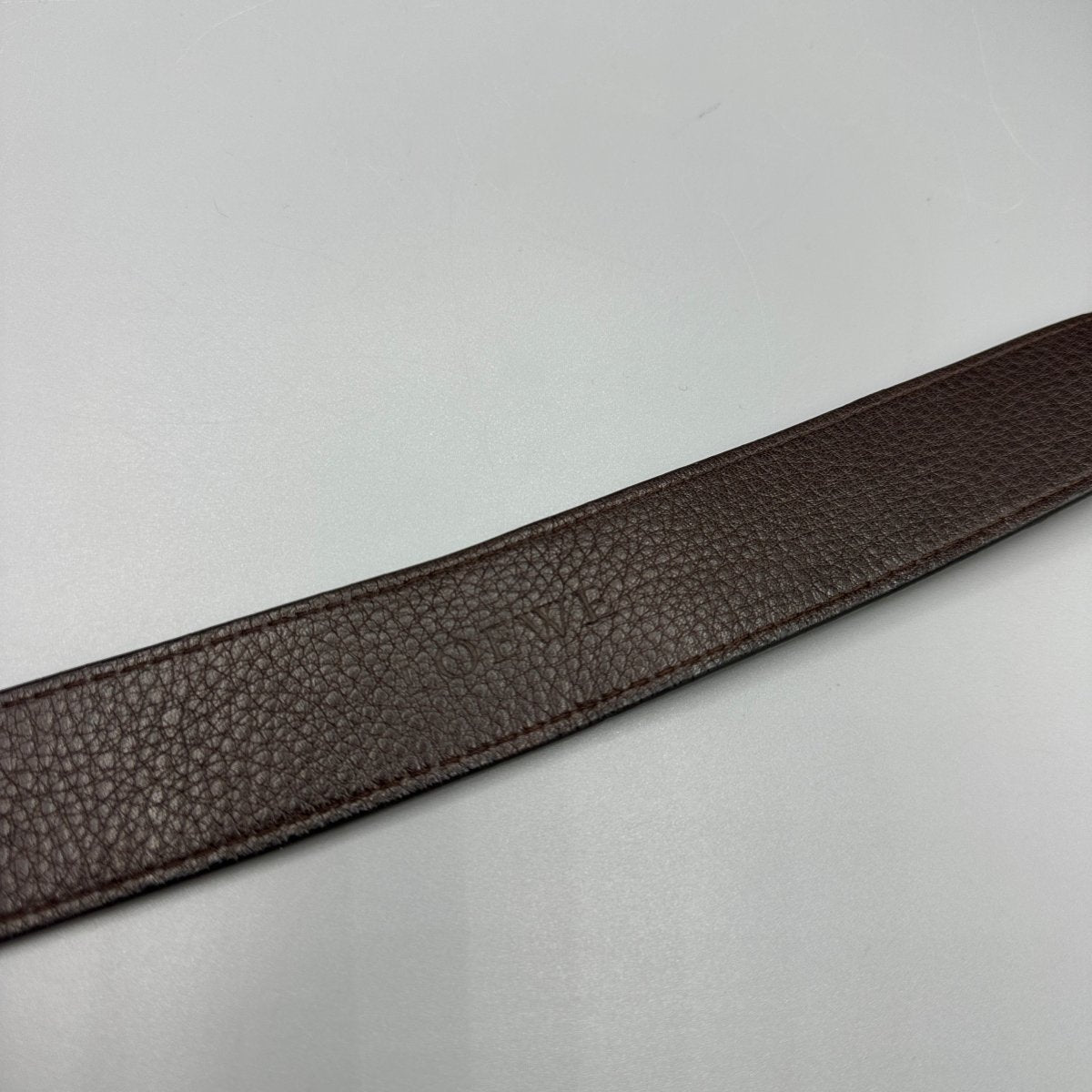 Ceinture marron Loewe - Le Beau Gustave