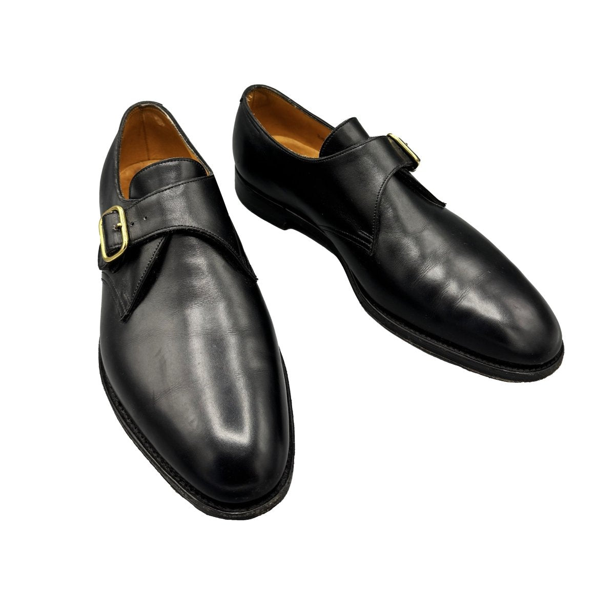 Chaussures à boucle John Lobb en cuir noir - Le Beau Gustave