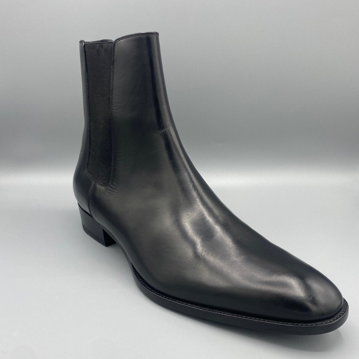 Chelsea boots Saint Laurent noires - Le Beau Gustave