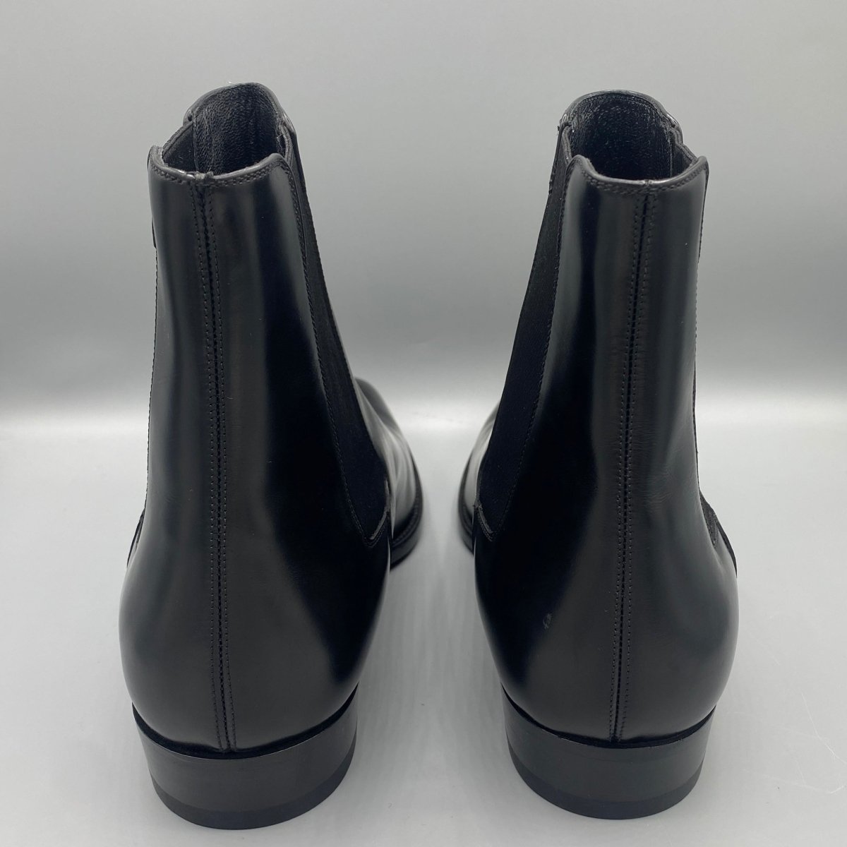 Chelsea boots Saint Laurent noires - Le Beau Gustave