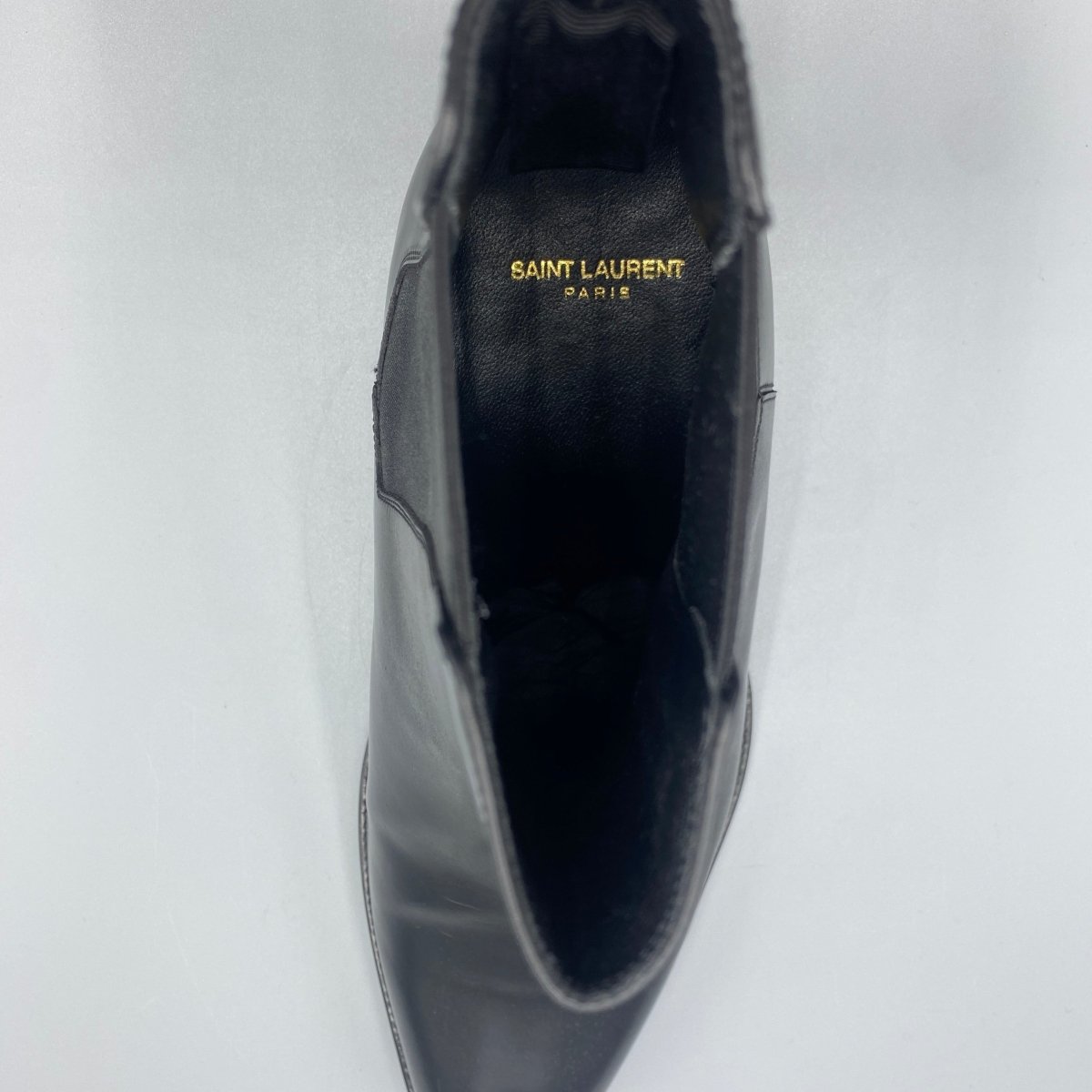 Chelsea boots Saint Laurent noires - Le Beau Gustave